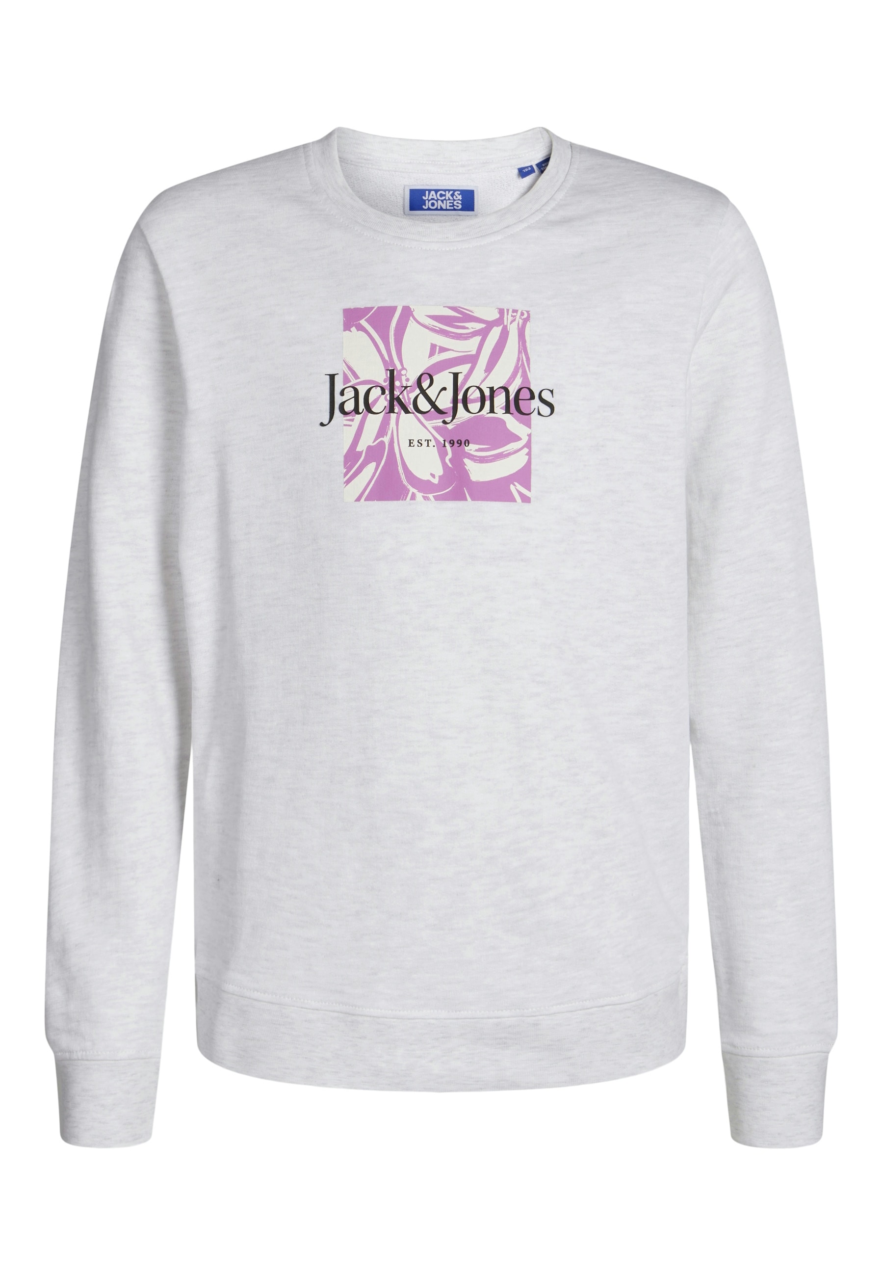Jack & Jones Junior Sweatshirt Lafayette Pullover ohne Kapuze 