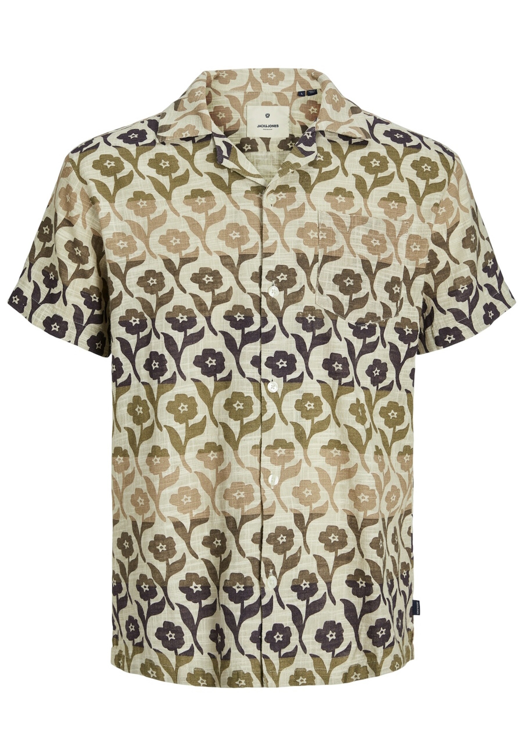 Jack & Jones Hemd FLORES Kurzarmhemd 