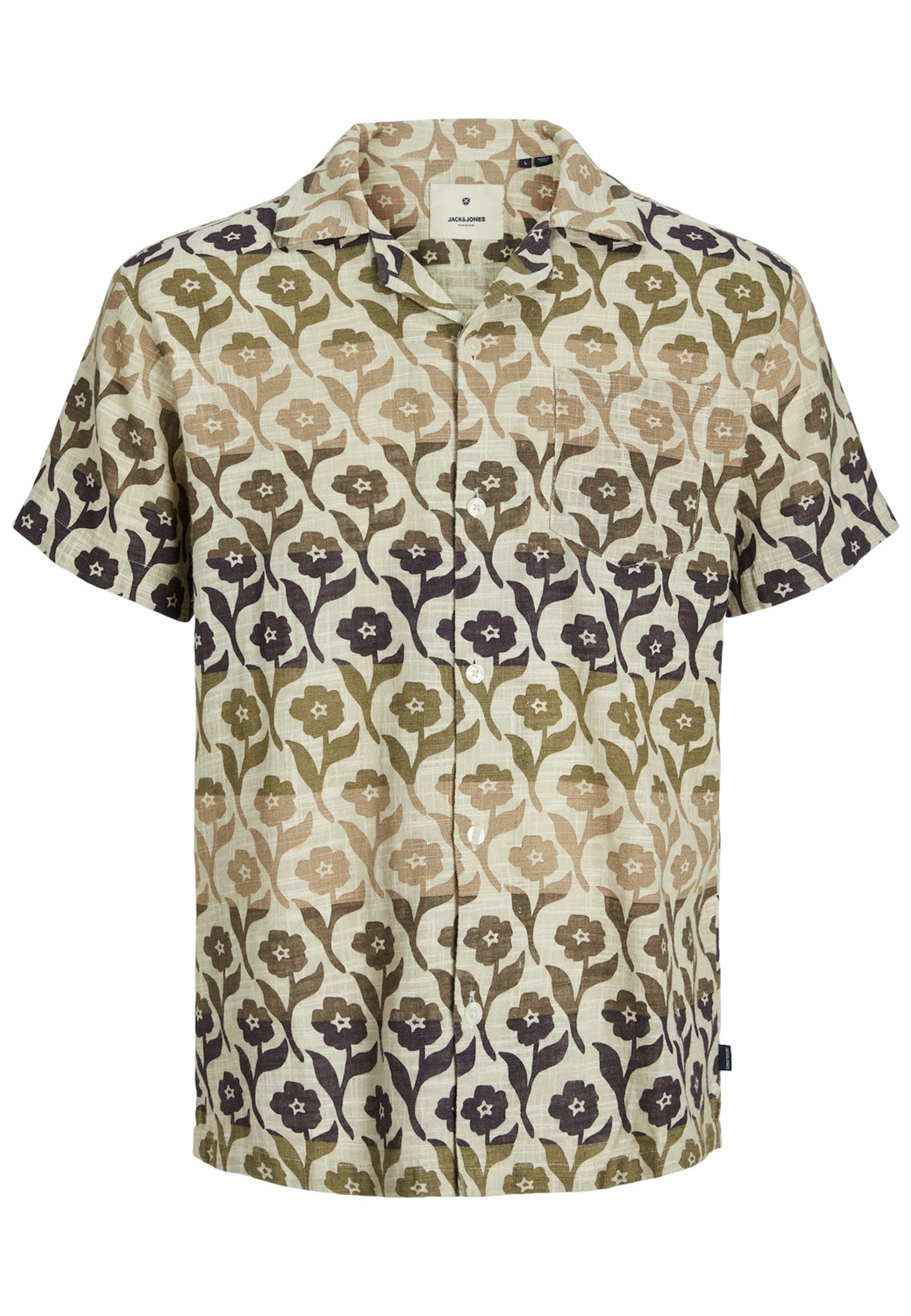 Jack & Jones Hemd FLORES Kurzarmhemd 