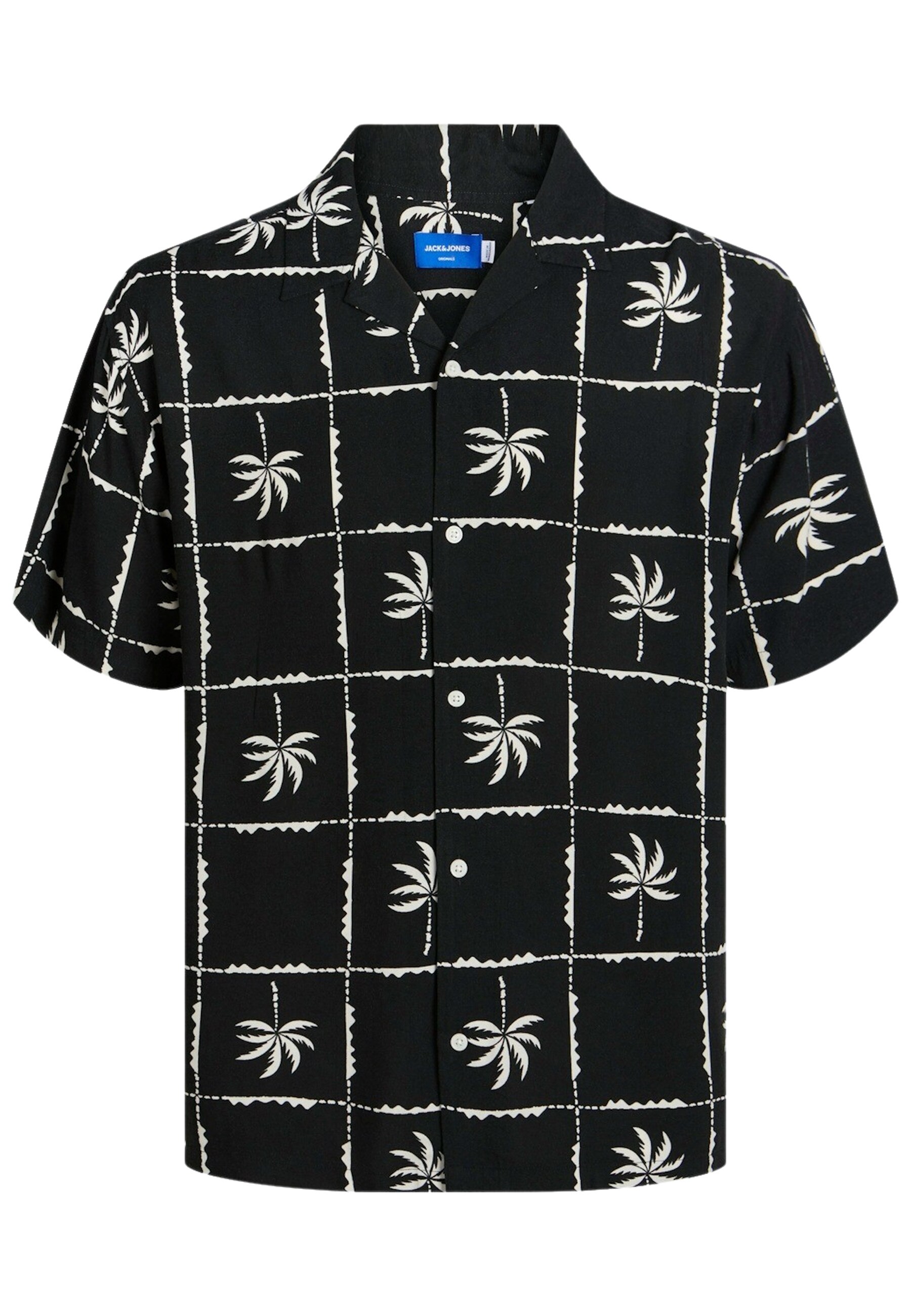 Jack & Jones Hemd LUKE OCEAN RESORT Kurzarmhemd 