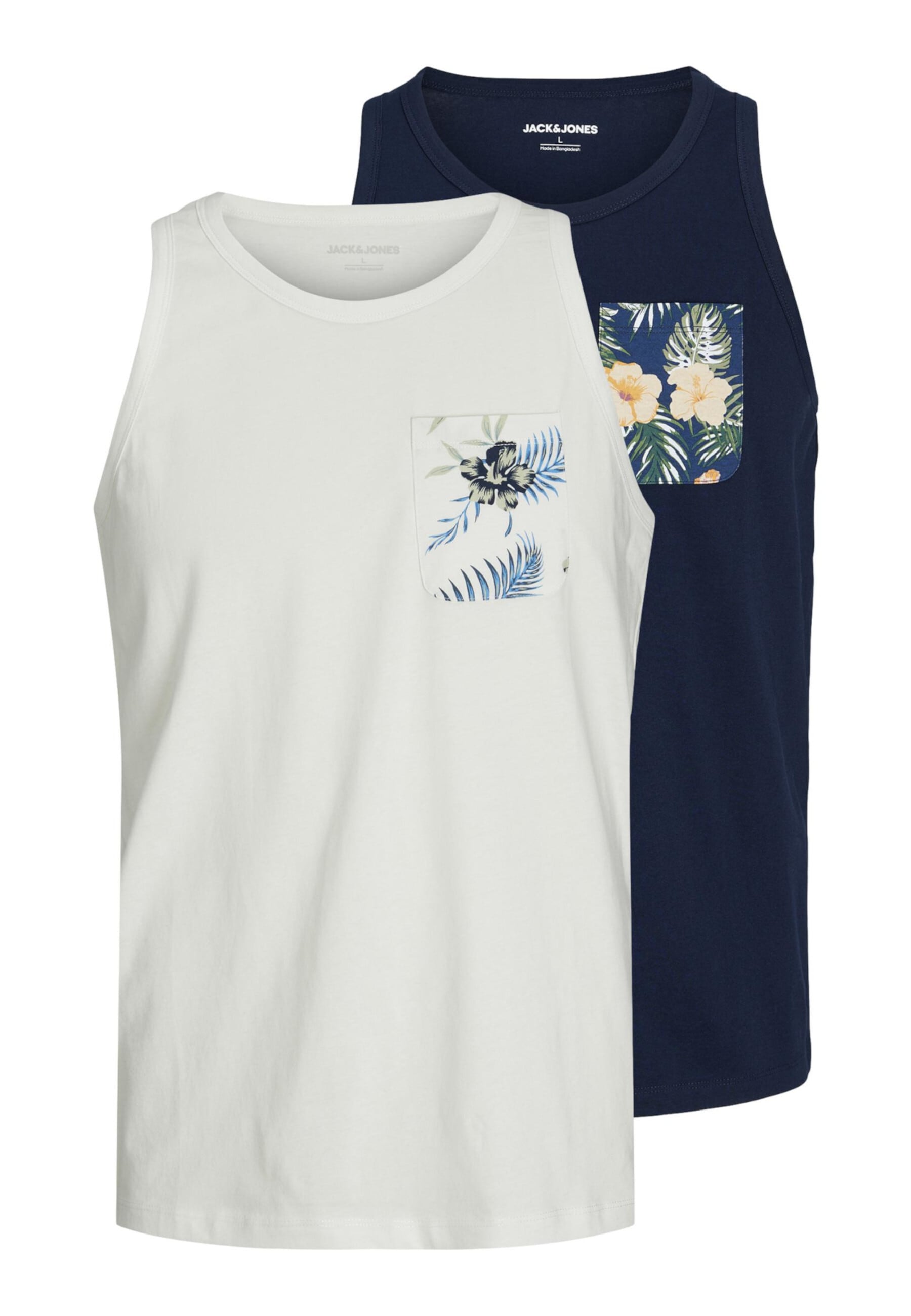 Jack & Jones Tank-Top Chill Pocket Tanktop 2 Pack 
