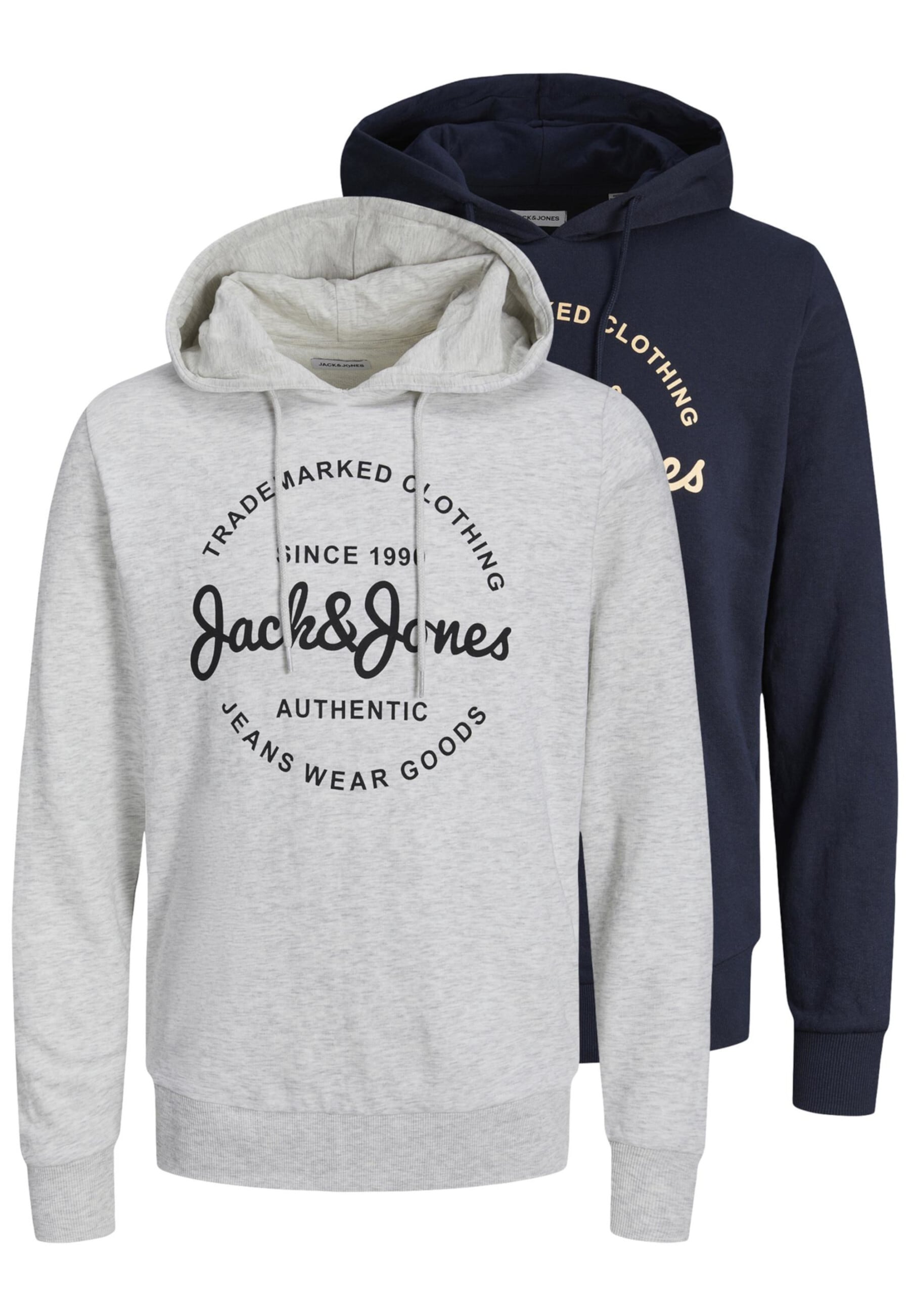 Jack & Jones Hoodie Forest Kapuzensweatshirt Doppelpack 