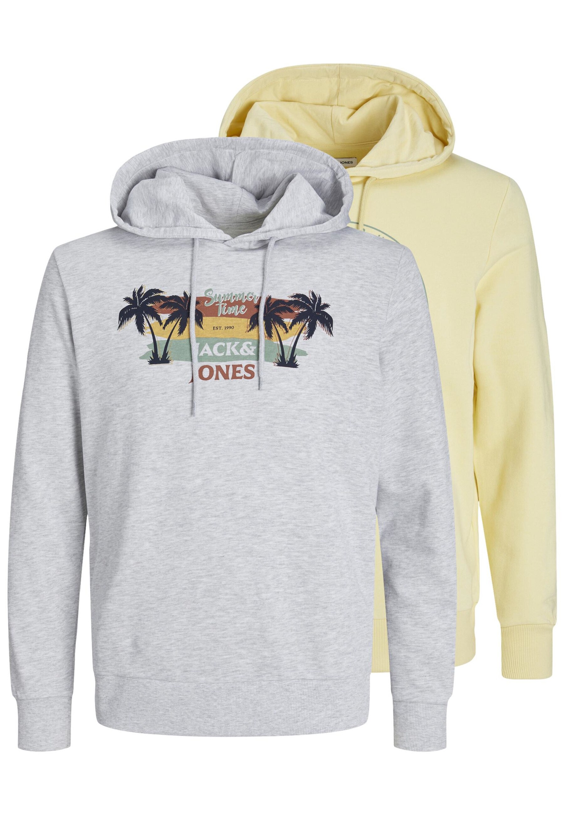 Jack & Jones Hoodie Summer Vibe Kapuzensweatshirt Doppelpack 