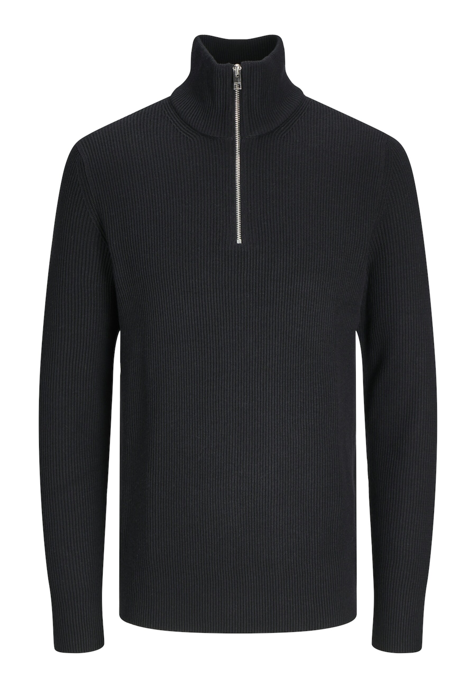 Jack & Jones Pullover PERFECT Strickpullover Troyer 