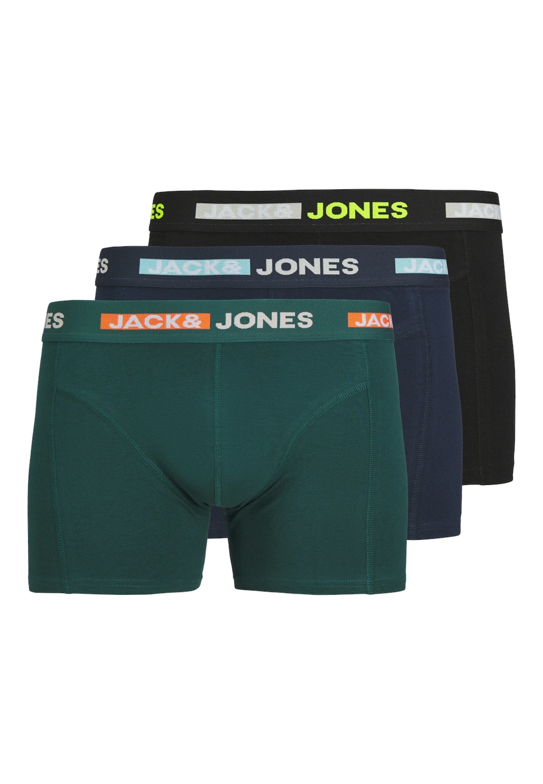 Jack & Jones Boxershorts SCOTT Unterhosen Dreierpack 