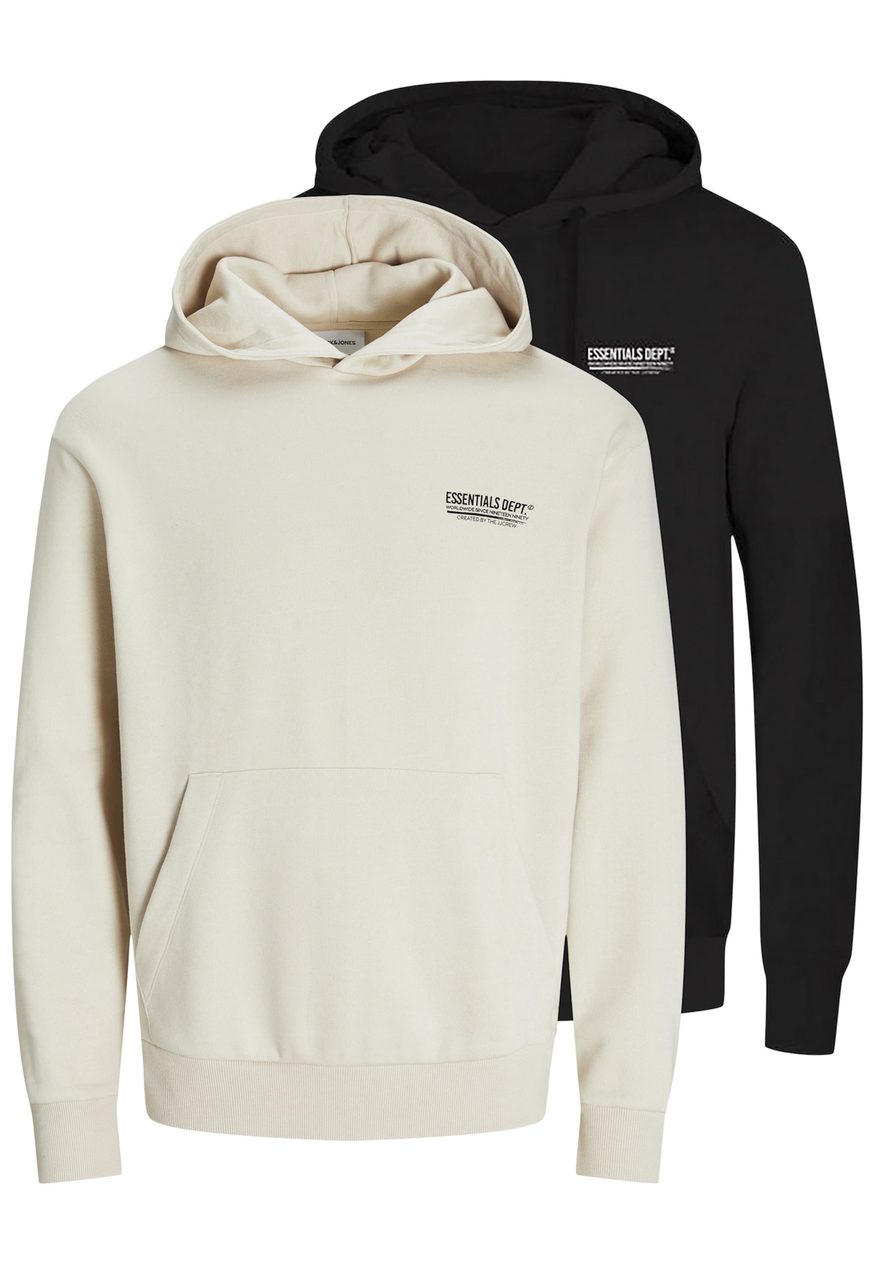 Jack & Jones Hoodie Olive Kapuzenpullover Doppelpack 