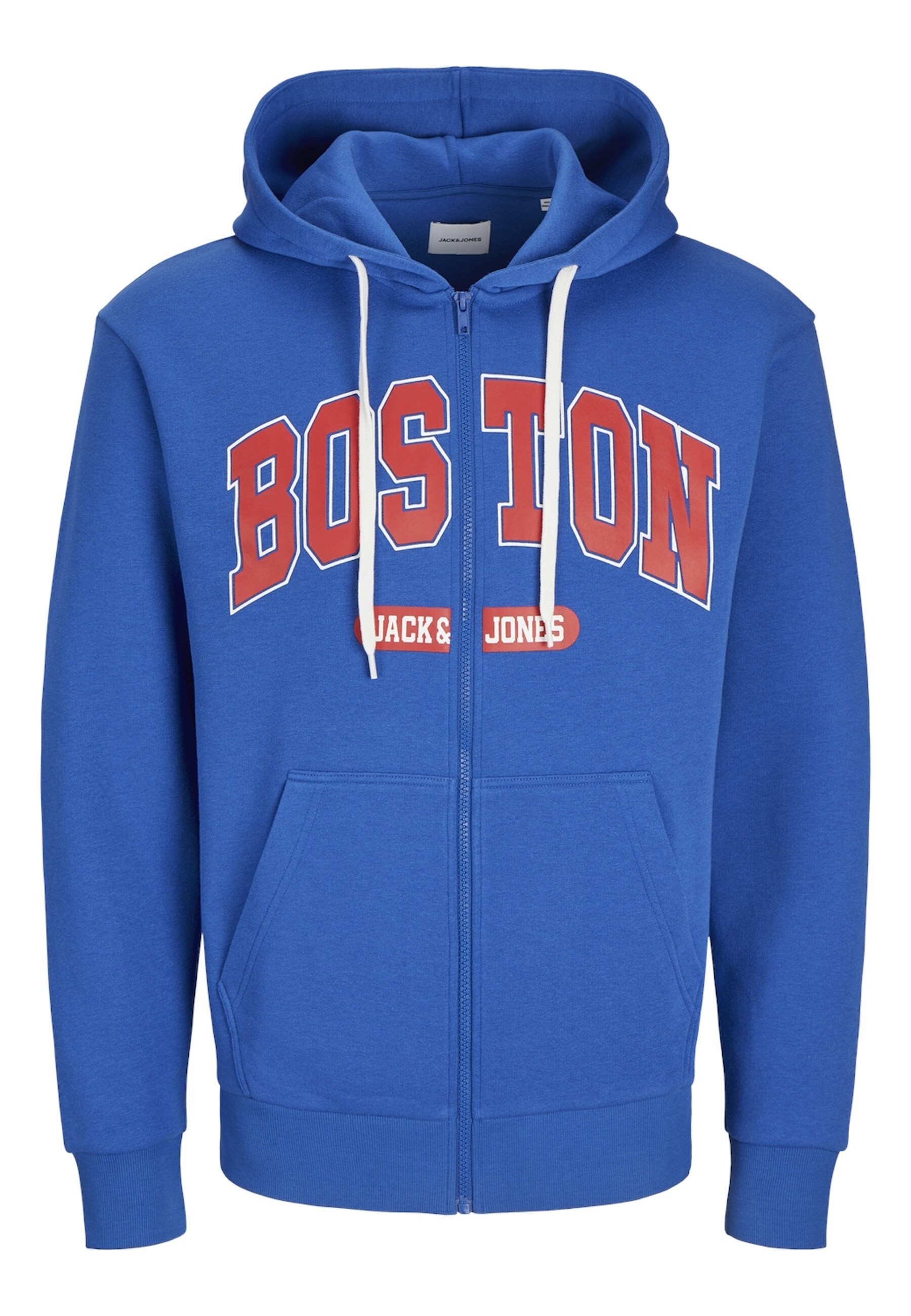 Jack & Jones Jacke BRADLEY VARSITY Kapuzensweatjacke 