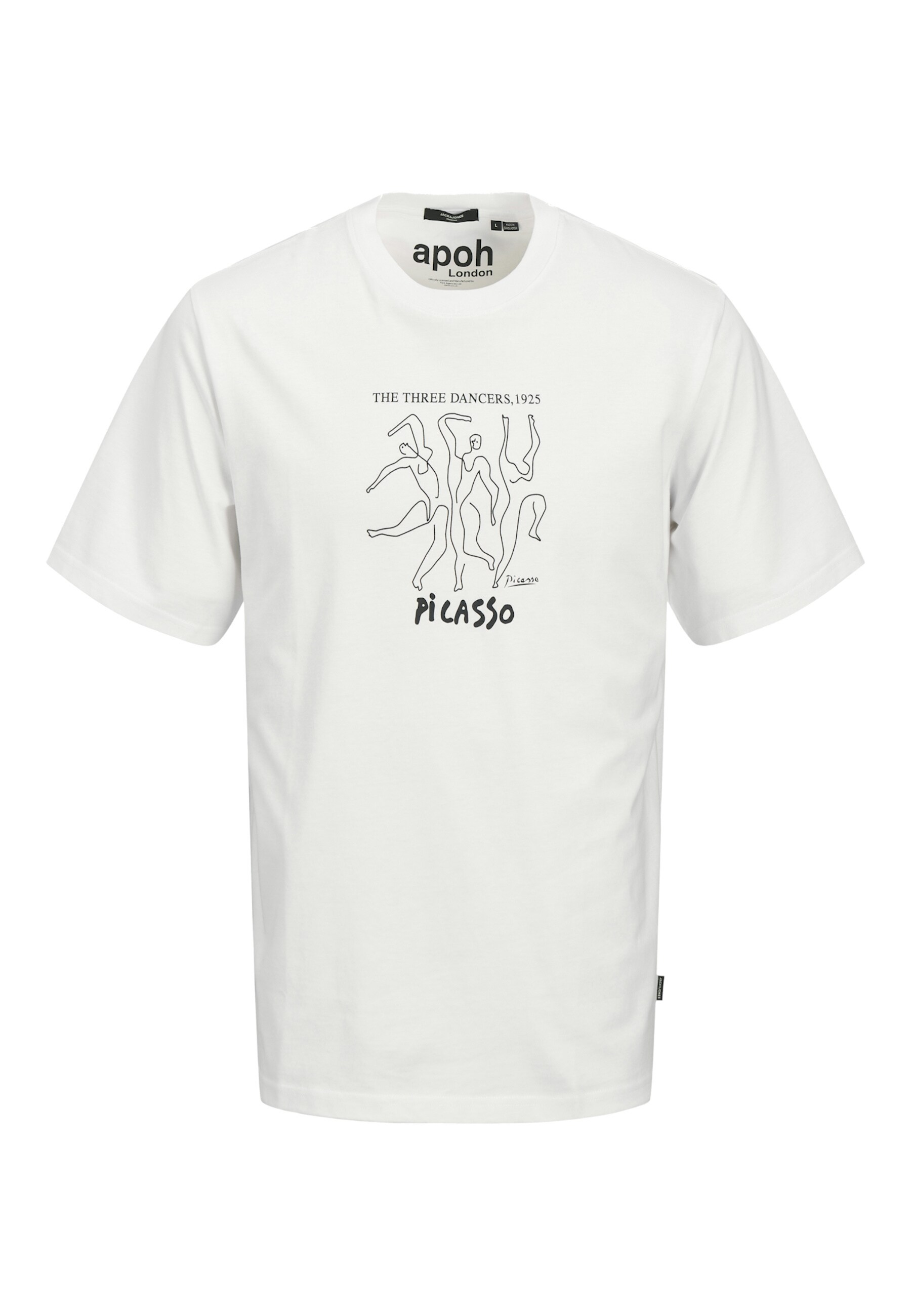 Jack & Jones T-Shirt PICASSO Kurzarmshirt 