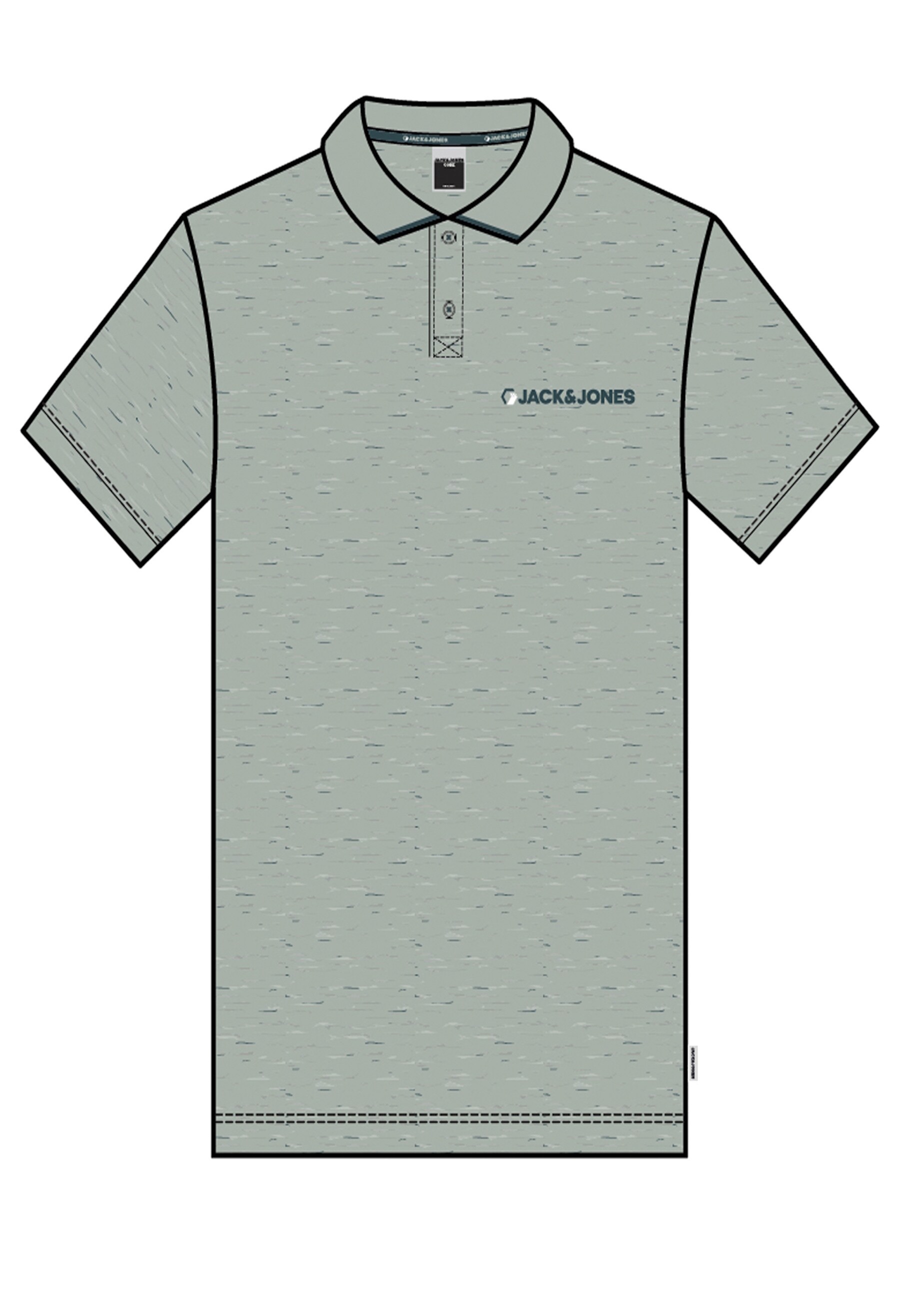 Jack & Jones Poloshirt LOGAN Kurzarmshirt mit Polokragen 