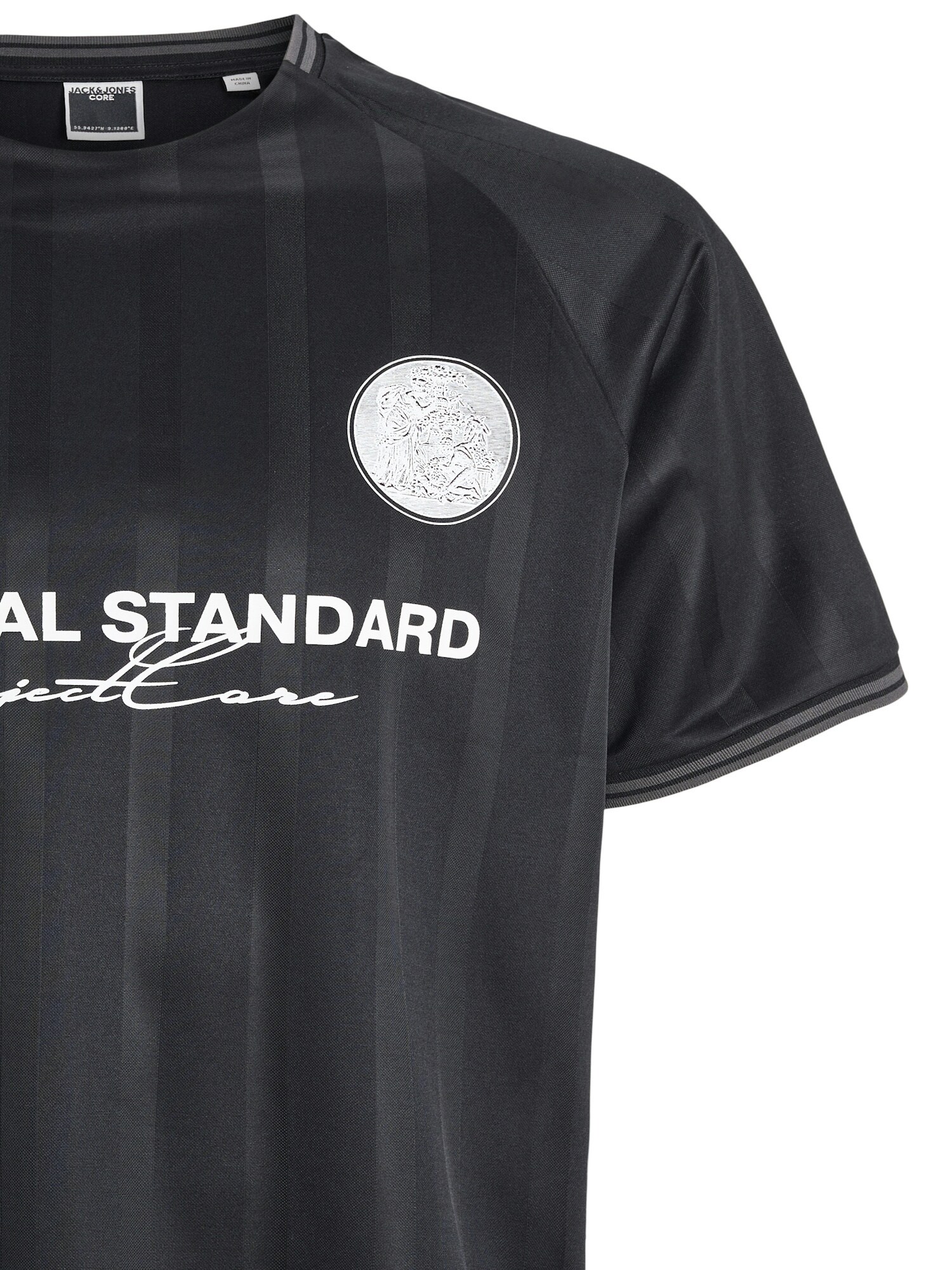 Jack & Jones Junior T-Shirt COVER RETRO FOOTBALL Kurzarmshirt 