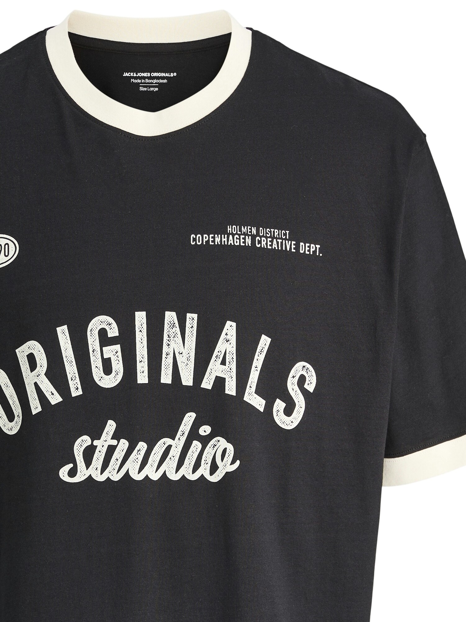 Jack & Jones Junior T-Shirt CAMBRIDGE RINGER FOOTBALL Kurzarmshirt 