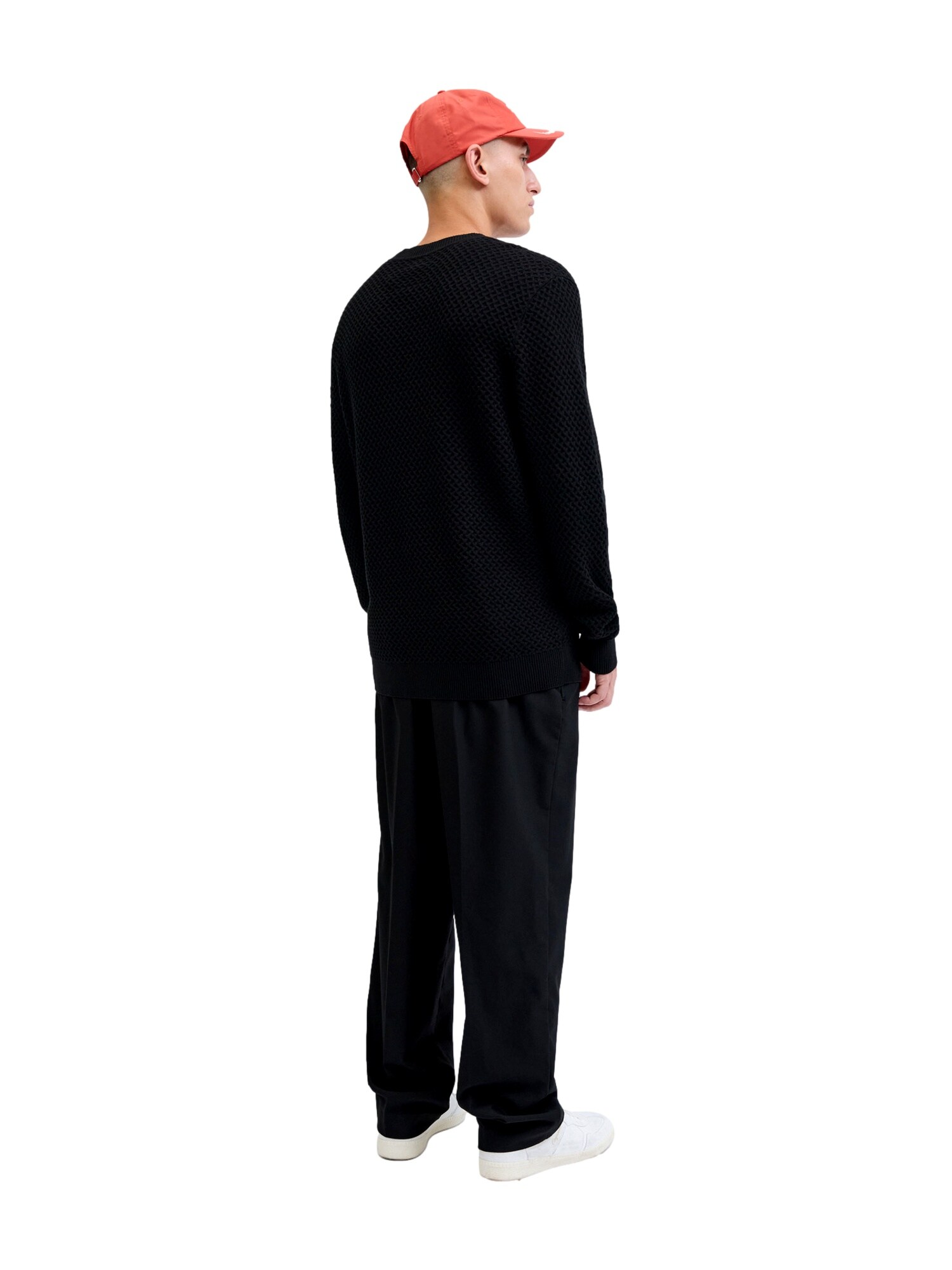 Jack & Jones Pullover BARKLEY Strickpullover R-Neck 