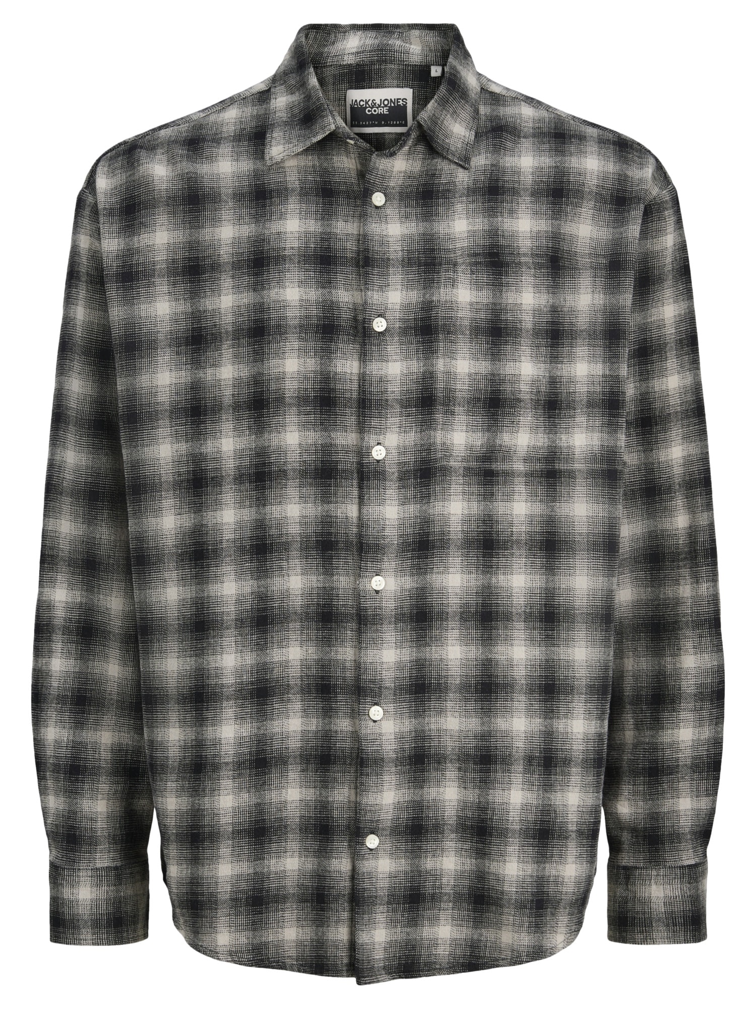 Jack & Jones Junior Hemd COVER CHECKED Langarmhemd 