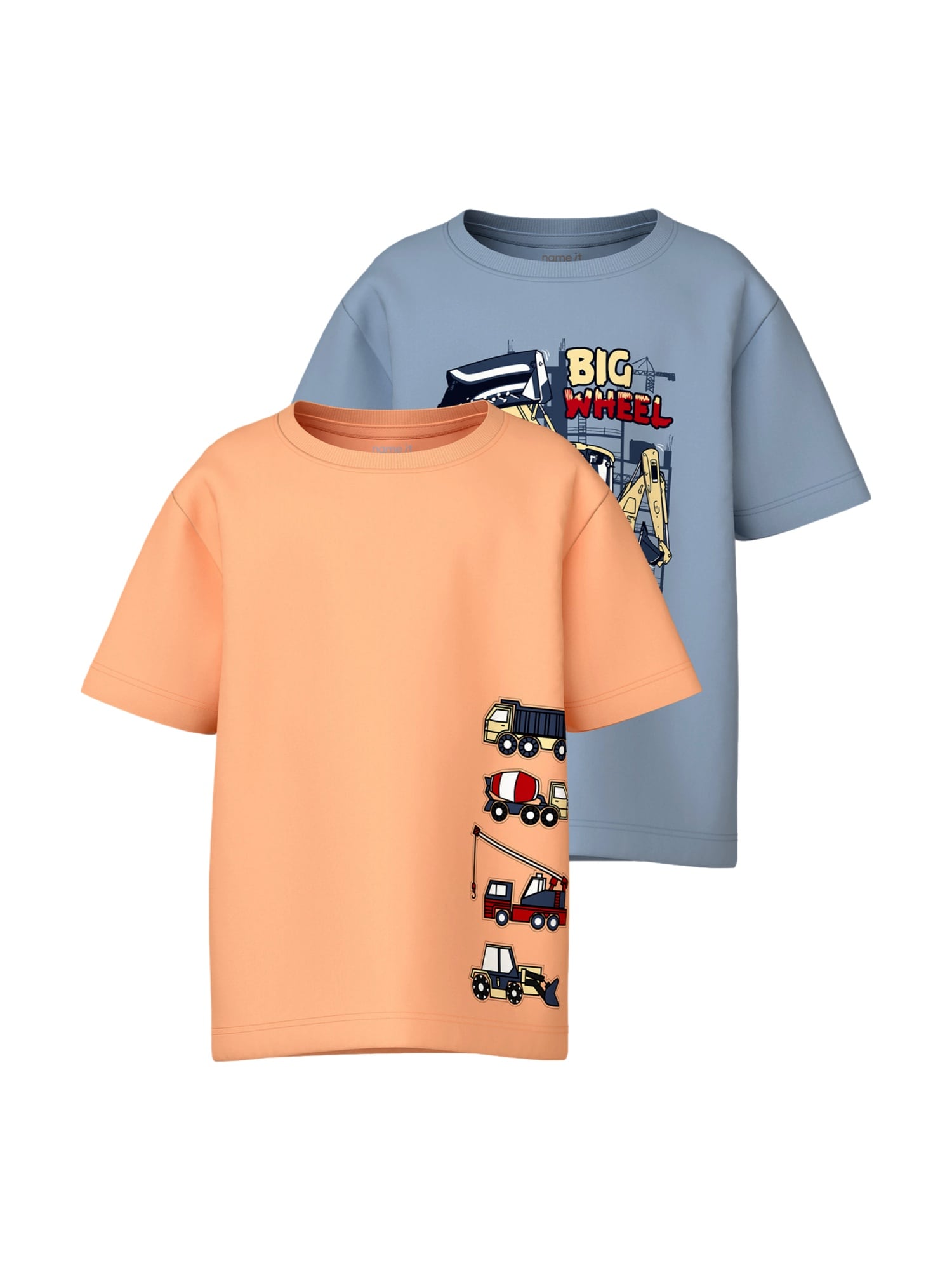 Name It T-Shirt VAGNO Kurzarmshirt 2er Pack 