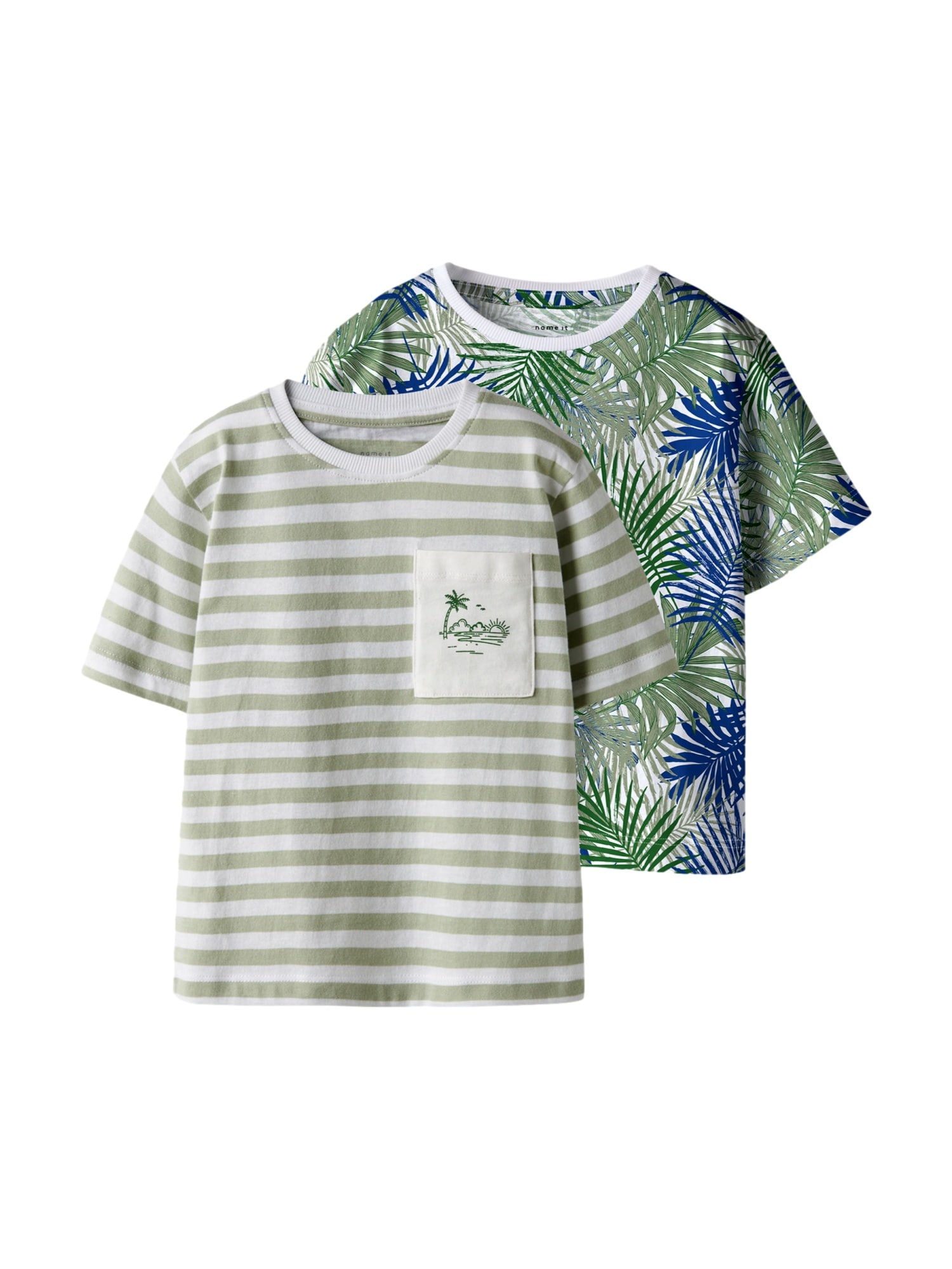 Name It T-Shirt JANEK Kurzarmshirt 2er Pack 