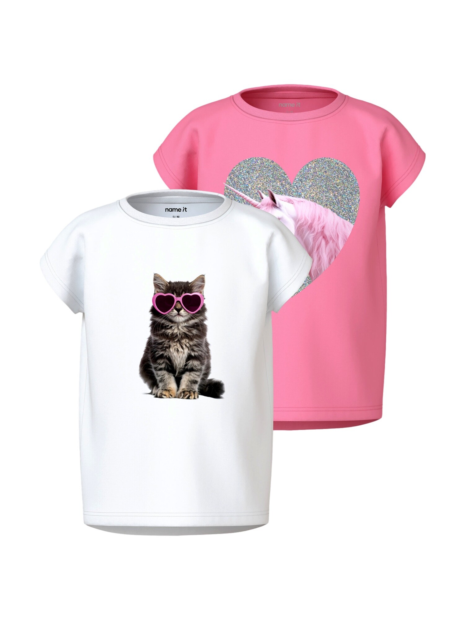 Name It T-Shirt VOTIA Kurzarmshirt   2er Pack 