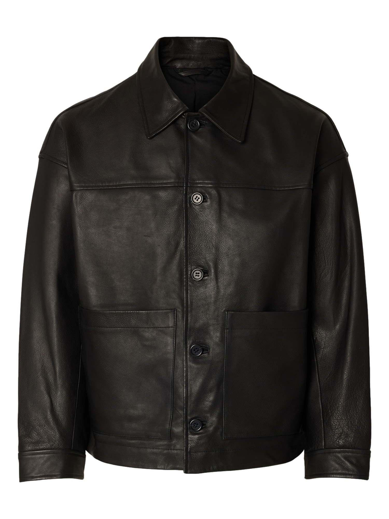 Selected Homme Jacke Marc Lederjacke 
