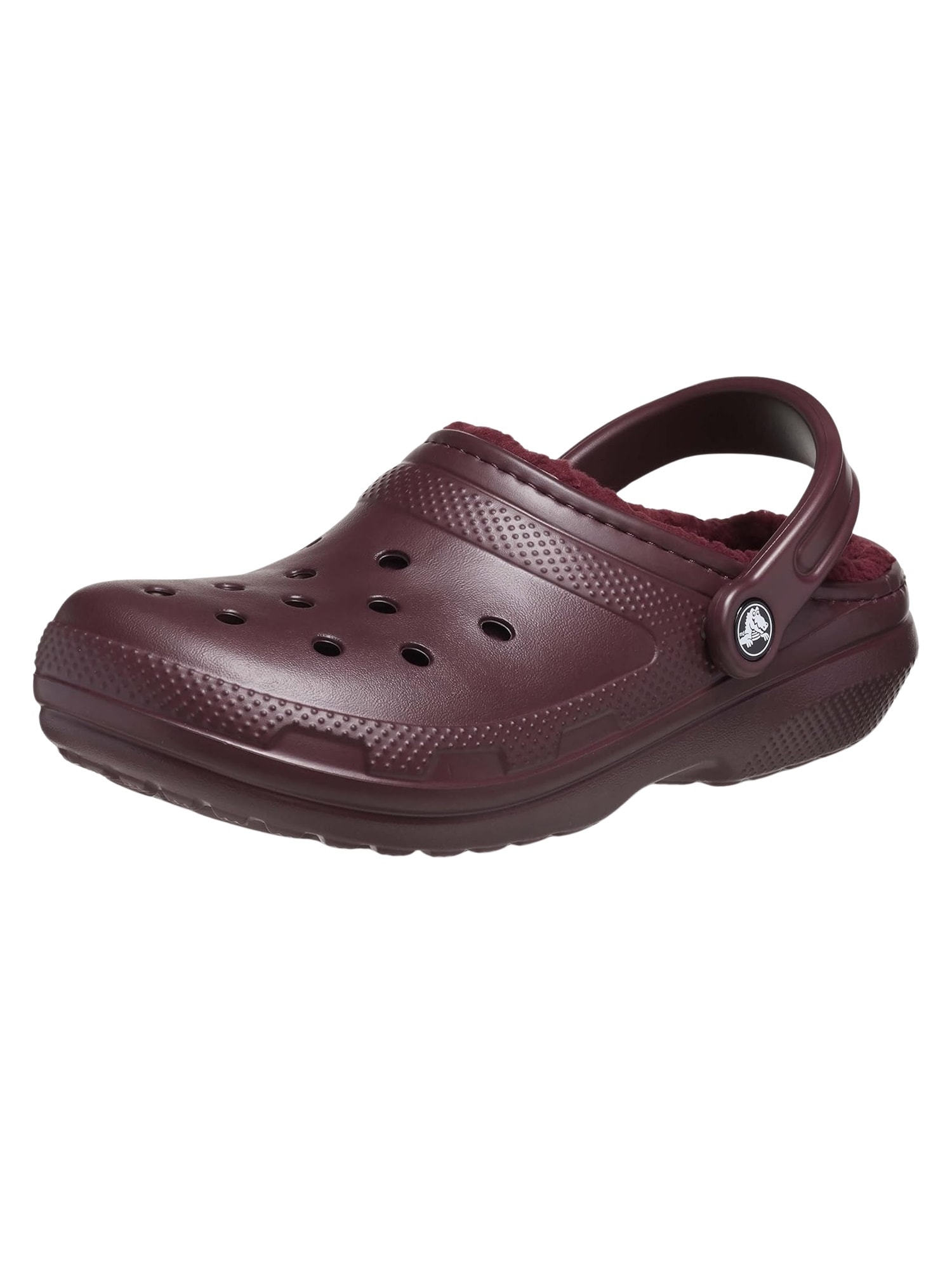 crocs Sandale Lined Clog mit flauschigem Futter und Fersenriemen 