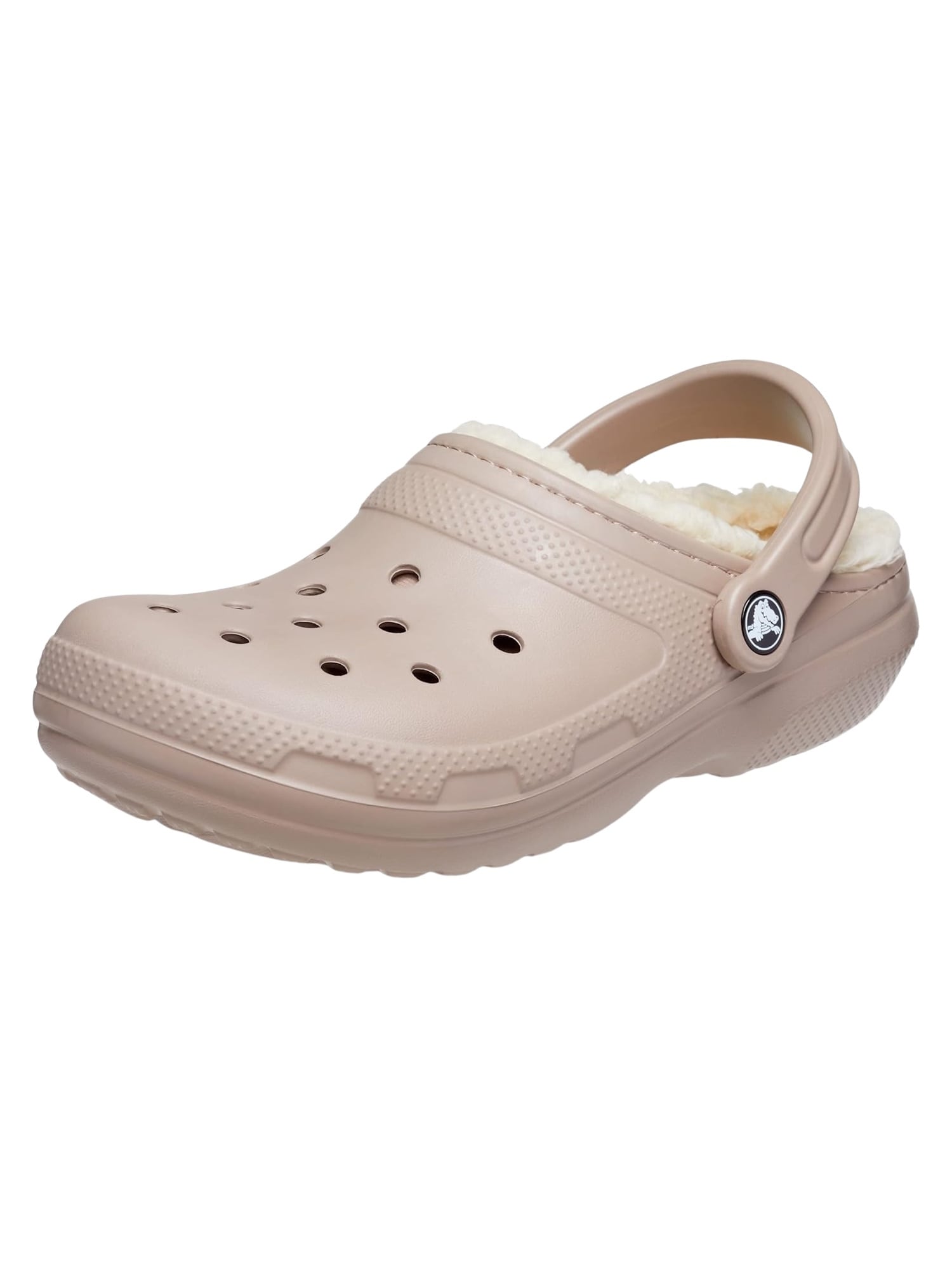 crocs Sandale Lined Clog mit flauschigem Futter und Fersenriemen 