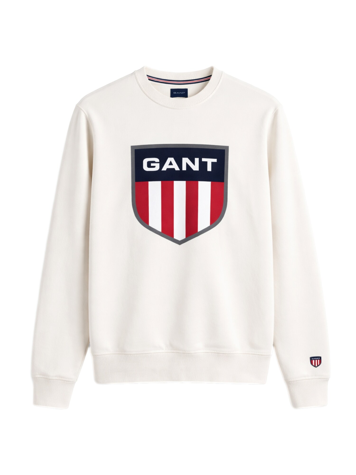 Gant Pullover Sweatshirt Retro Shield mit Rundhalsauschnitt 