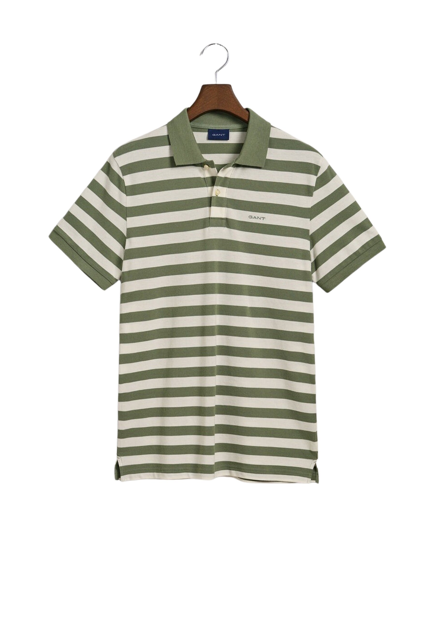 Gant Poloshirt Gestreiftes Pique Polo Kurzarmshirt 