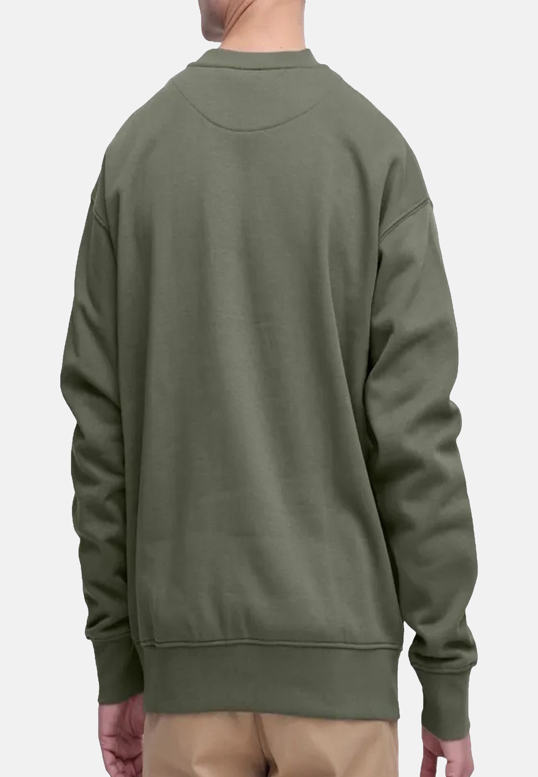 !Solid Pullover LENZ Sweatshirt 