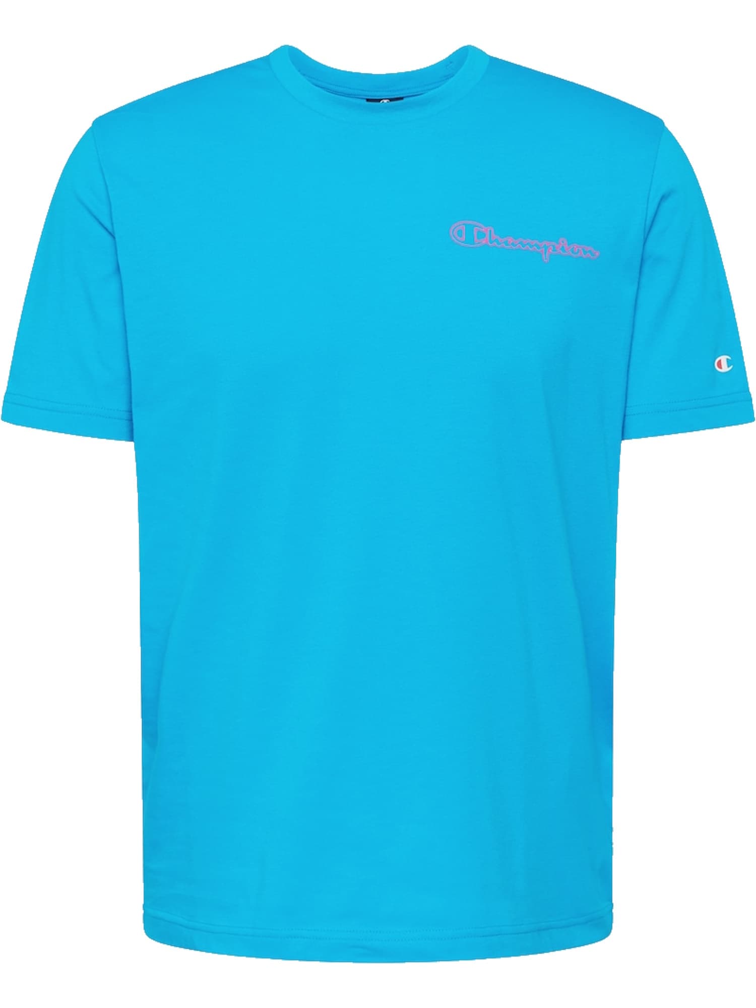Champion Shirt Basic-T-Shirt mit Rundhalsausschnitt und Logo-Schriftzug 