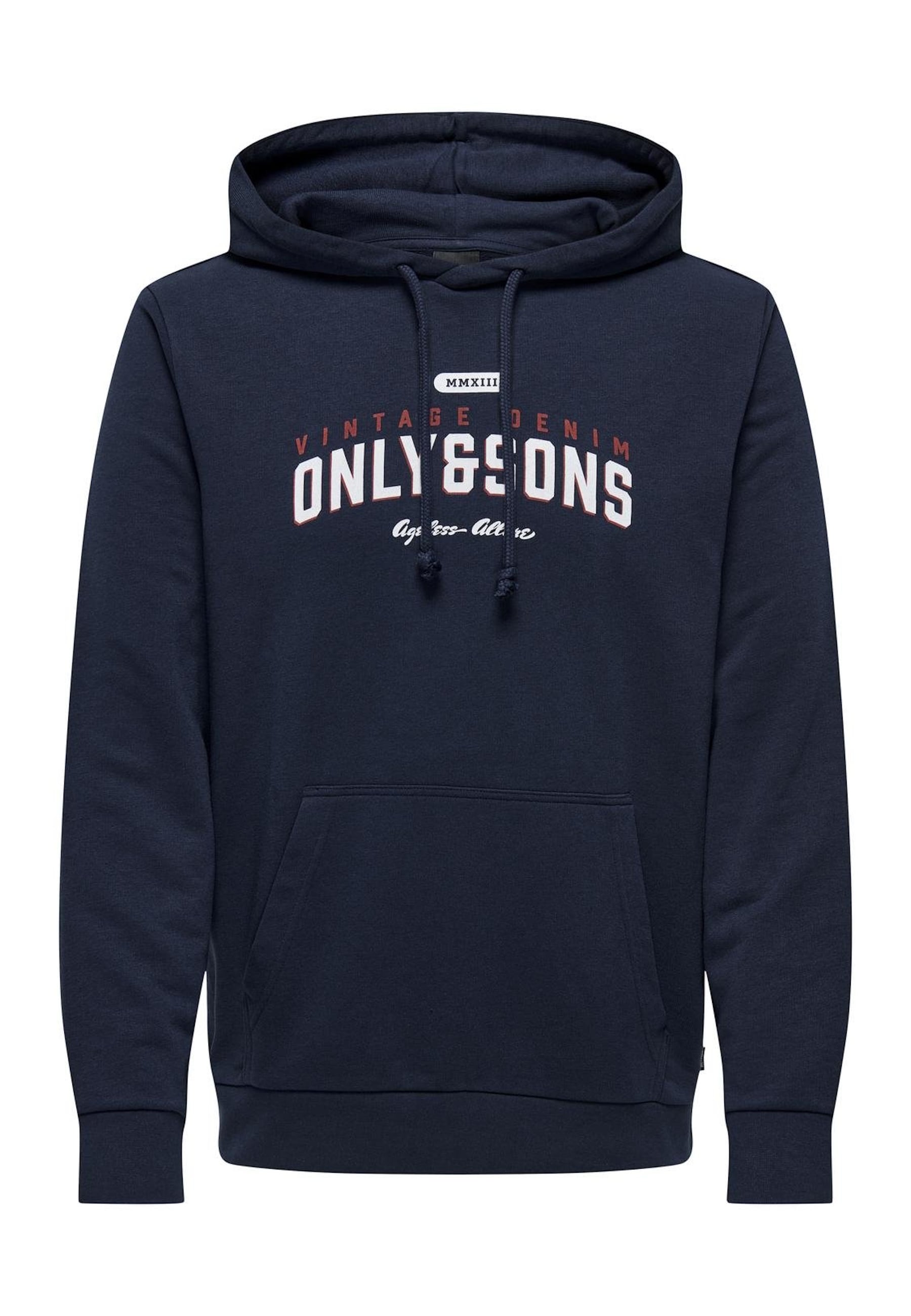 Only & Sons Hoodie Lenny Reg Vintage Kapuzensweatshirt 