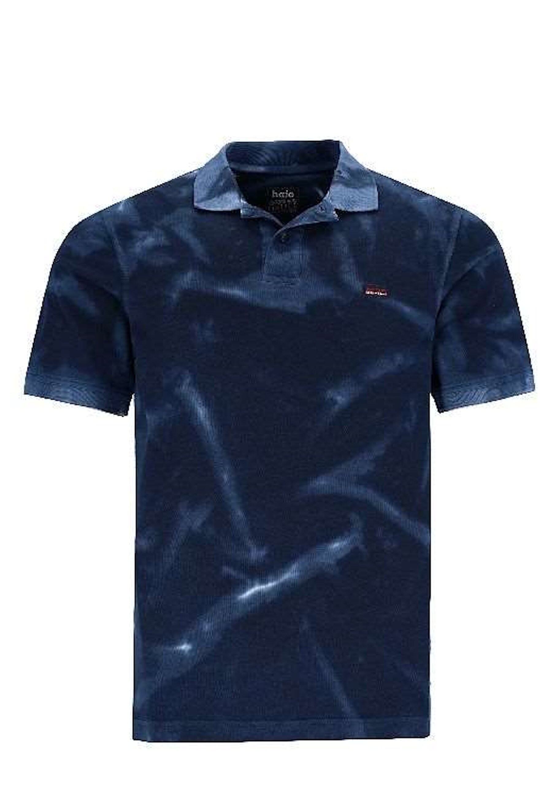 Hajo Poloshirt Batik Effekt Kurzarmshirt mit Polokragen 