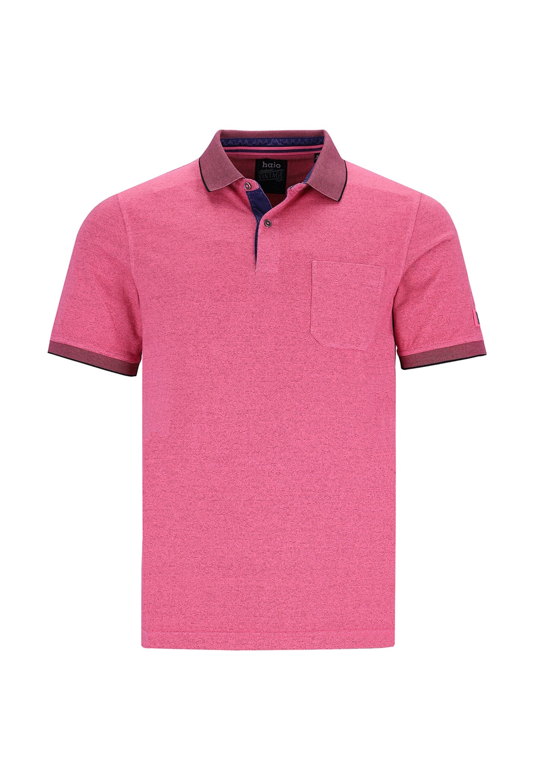 Hajo Poloshirt Jaspe Polokurzarmshirt 