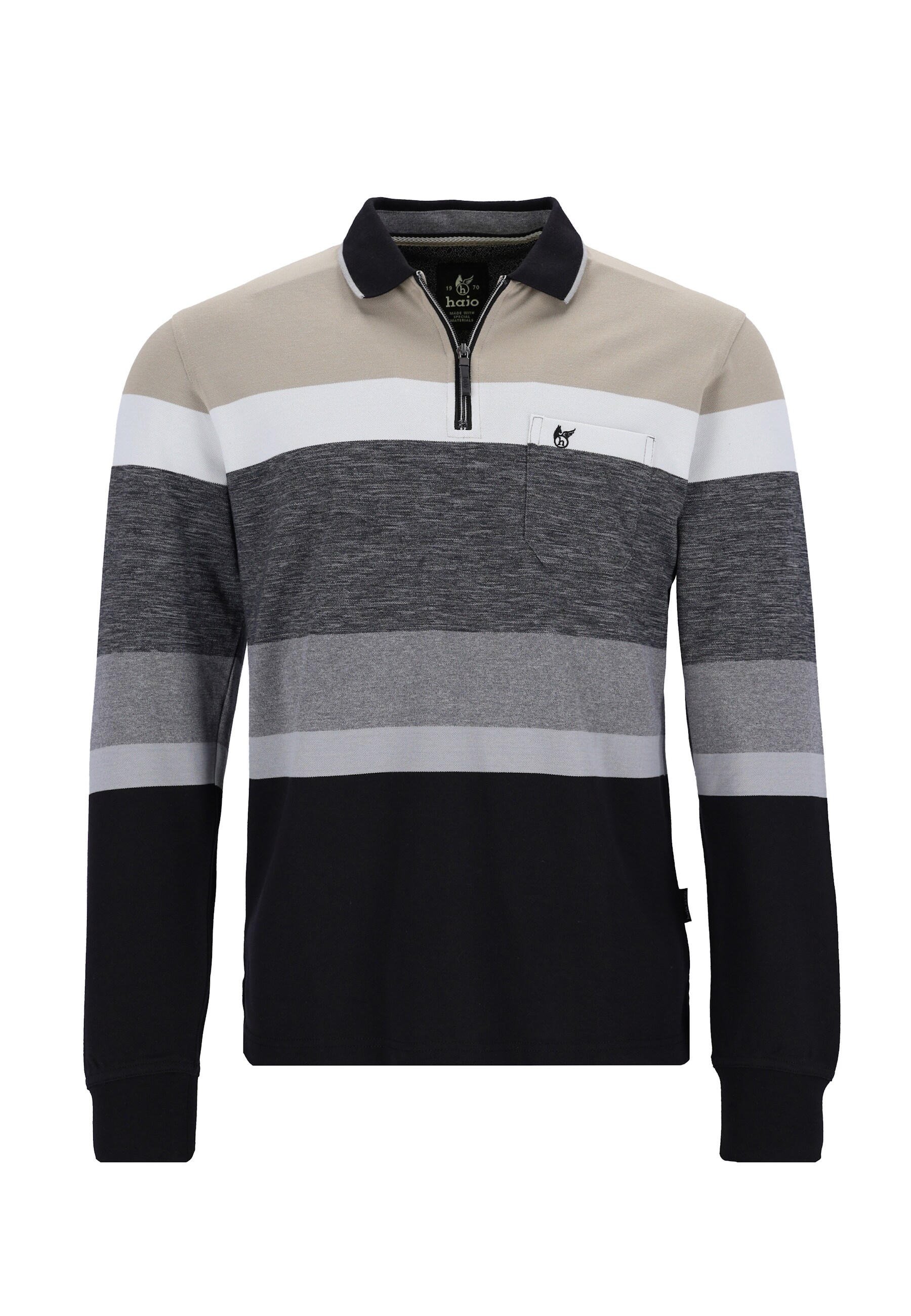 Hajo Poloshirt Stay Fresh Langarmshirt 