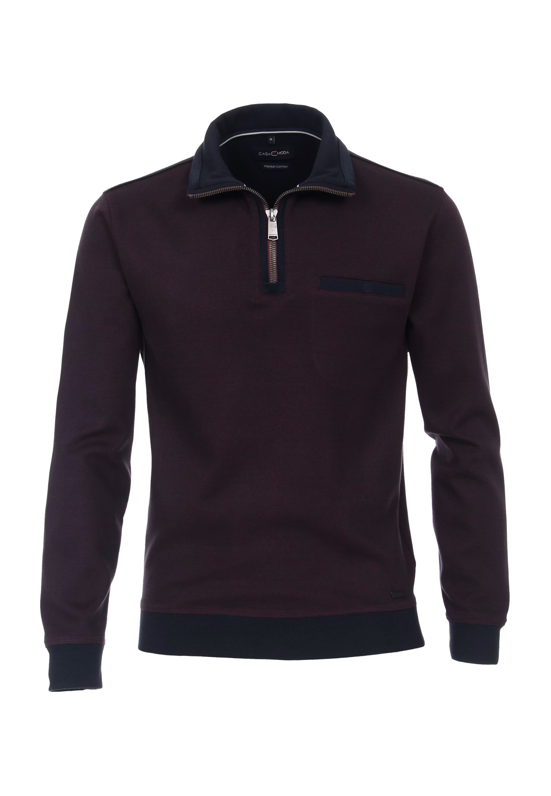 CASA MODA Pullover Troyer Sweatshirt 