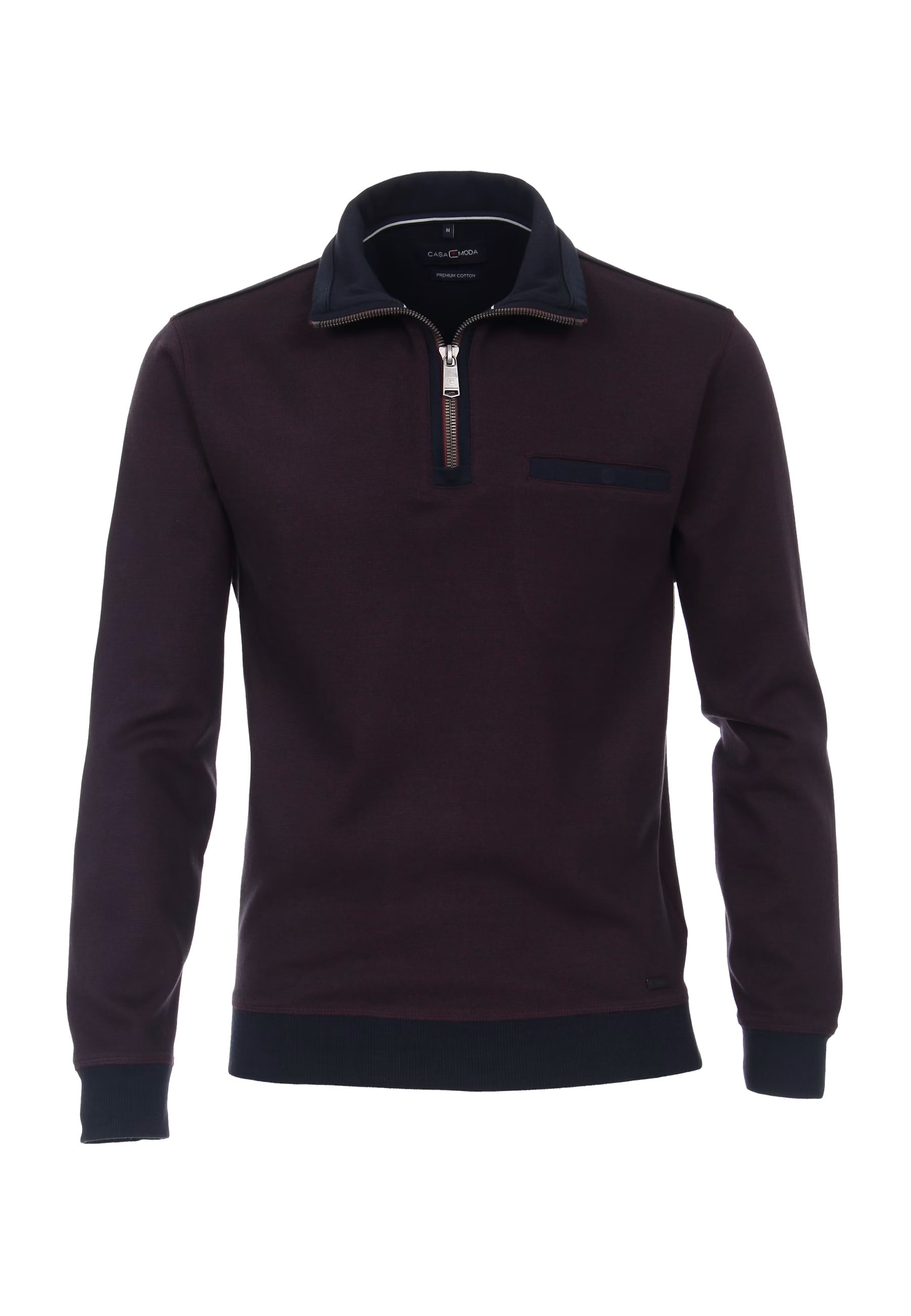 CASA MODA Pullover Troyer Sweatshirt 