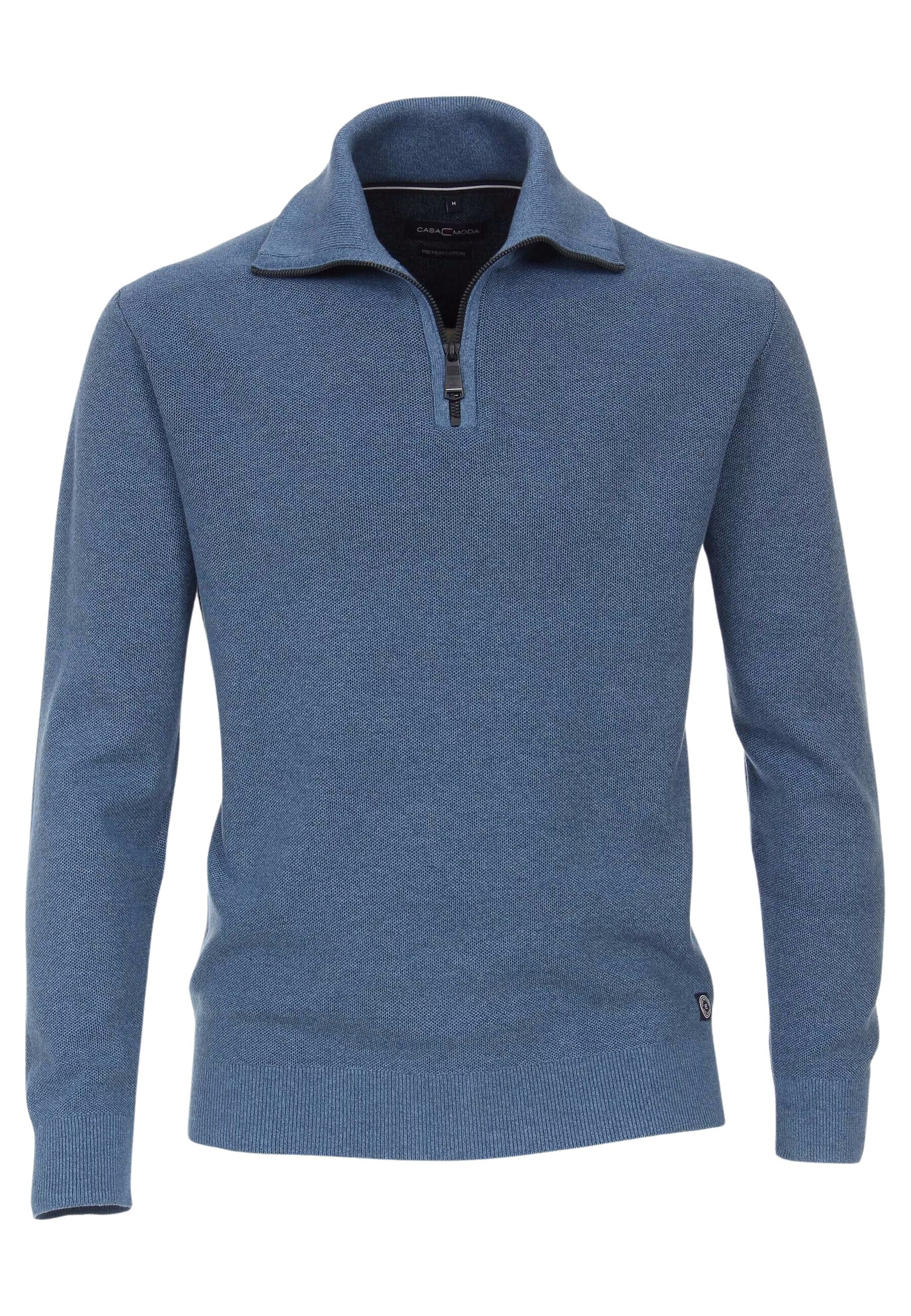 CASA MODA Strickpullover Troyer Pullover 