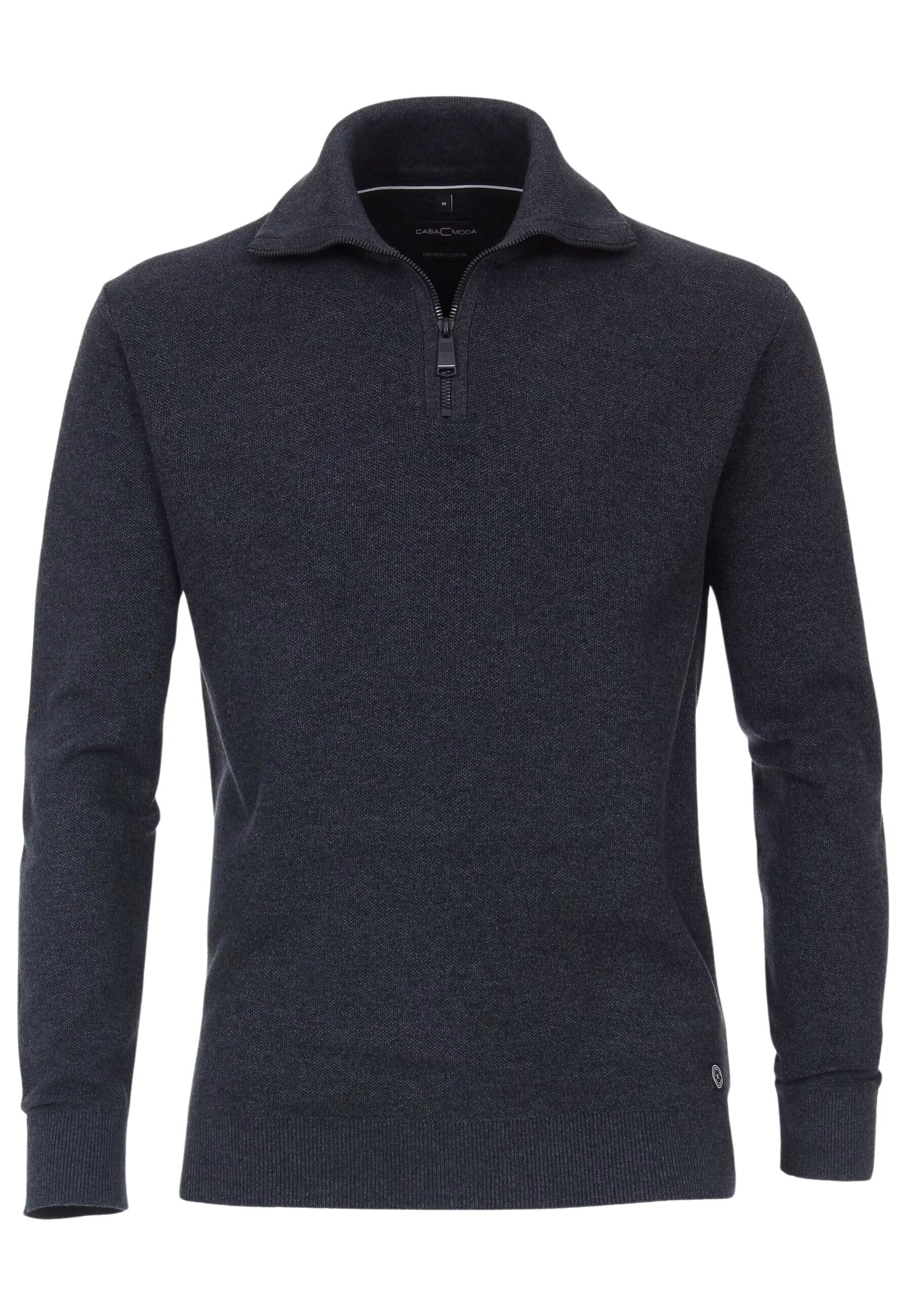 CASA MODA Strickpullover Troyer Pullover 