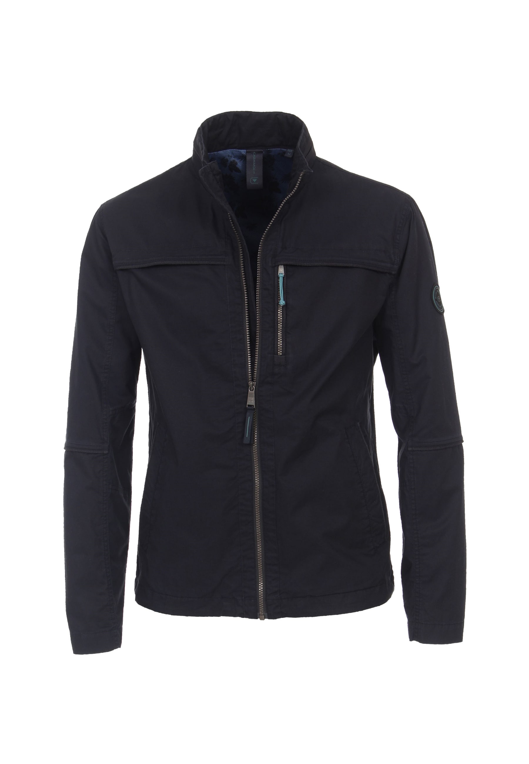 CASA MODA Jacke Jacke mit Rei&szlig;verschluss und Stehkragen 