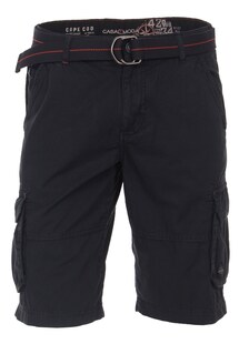CASA MODA Hose Cargo-Bermuda mit Gürtel und seitlichen Taschen 