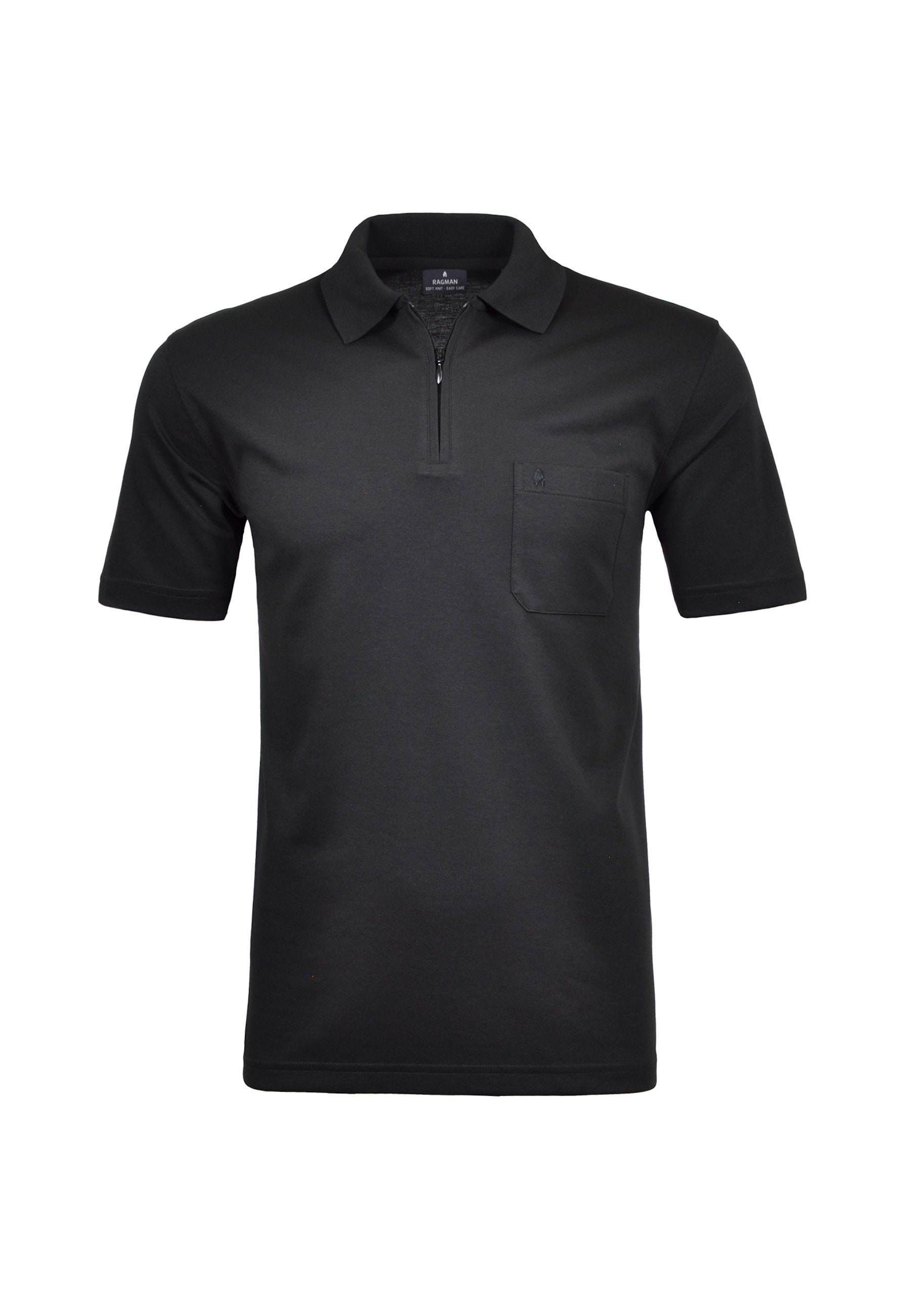 Ragman Poloshirt Kurzarmshirt mit Polokragen 