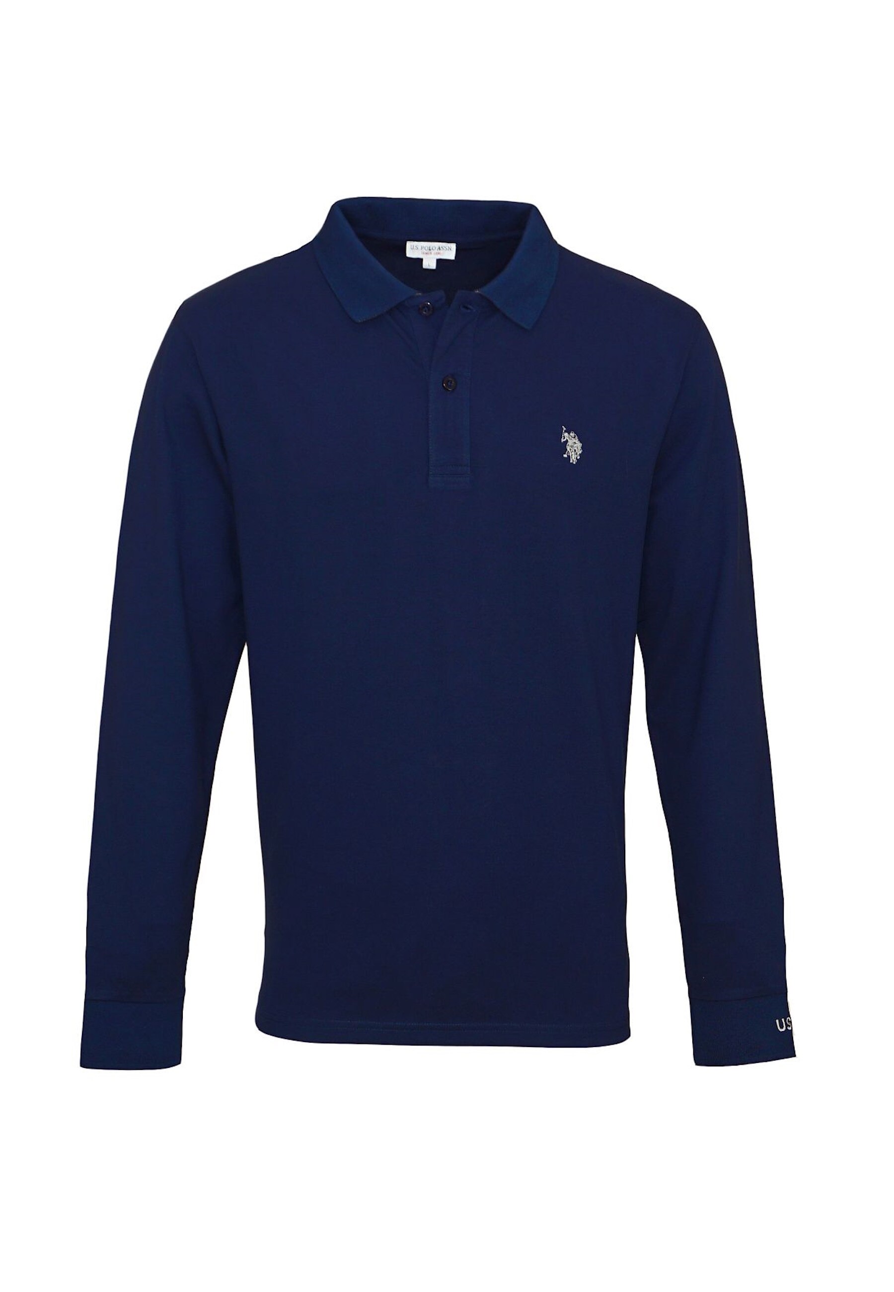 U.S. POLO Poloshirt Longsleeve mit Polokragen 