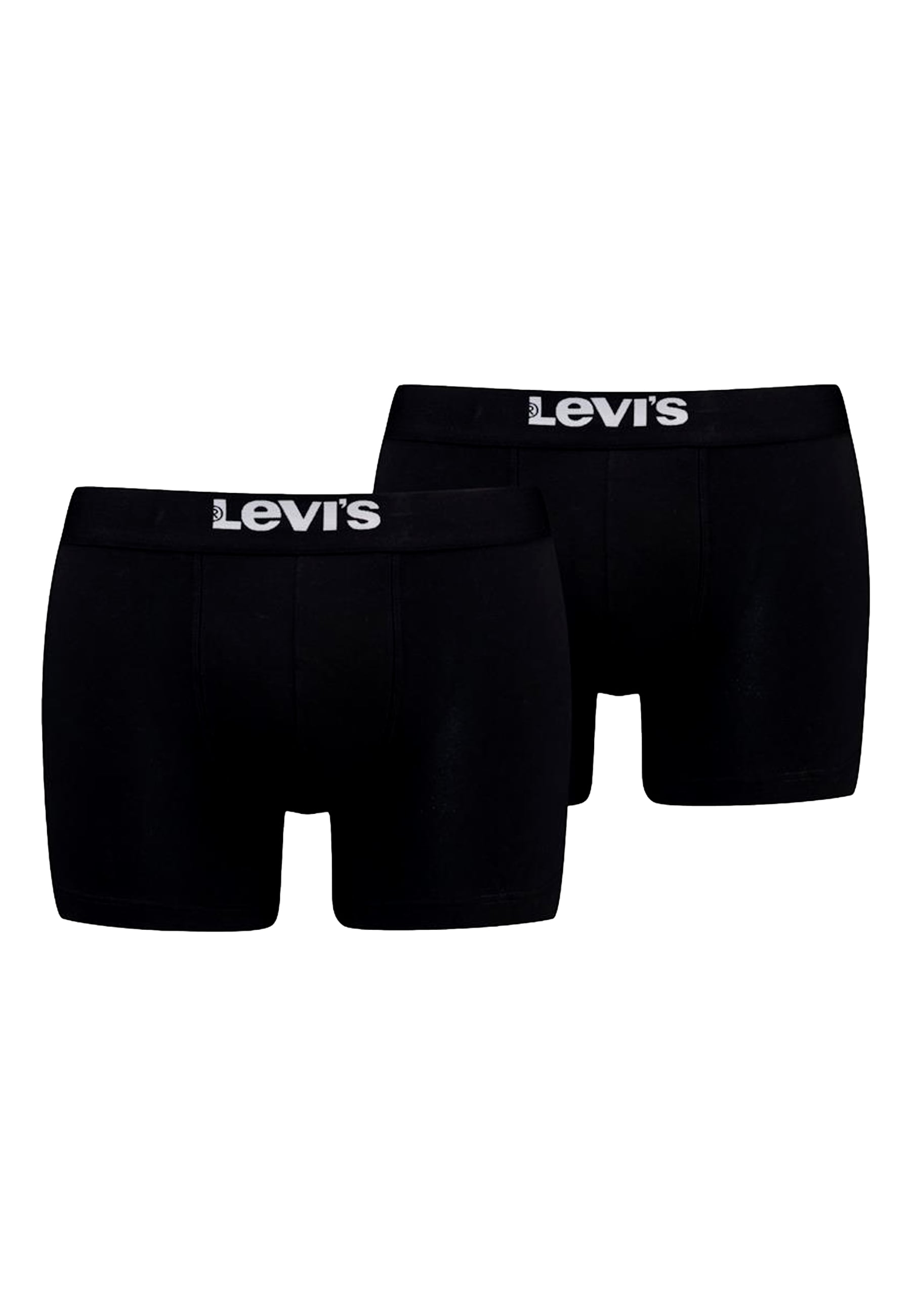 Levis Boxershorts Solid Basic Boxer Unterhosen Doppelpack 