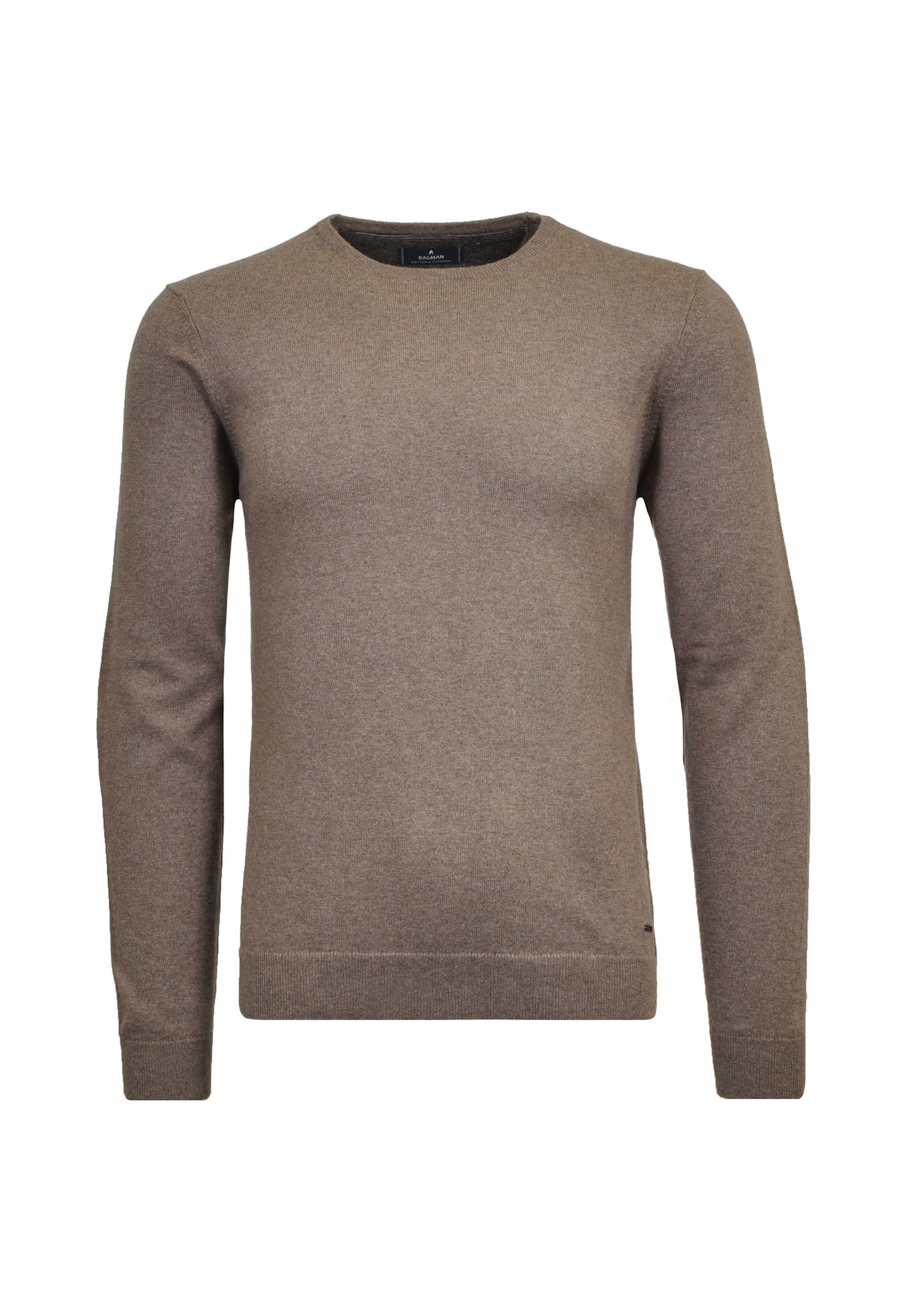 Ragman Pullover Strickpullover R-Neck 