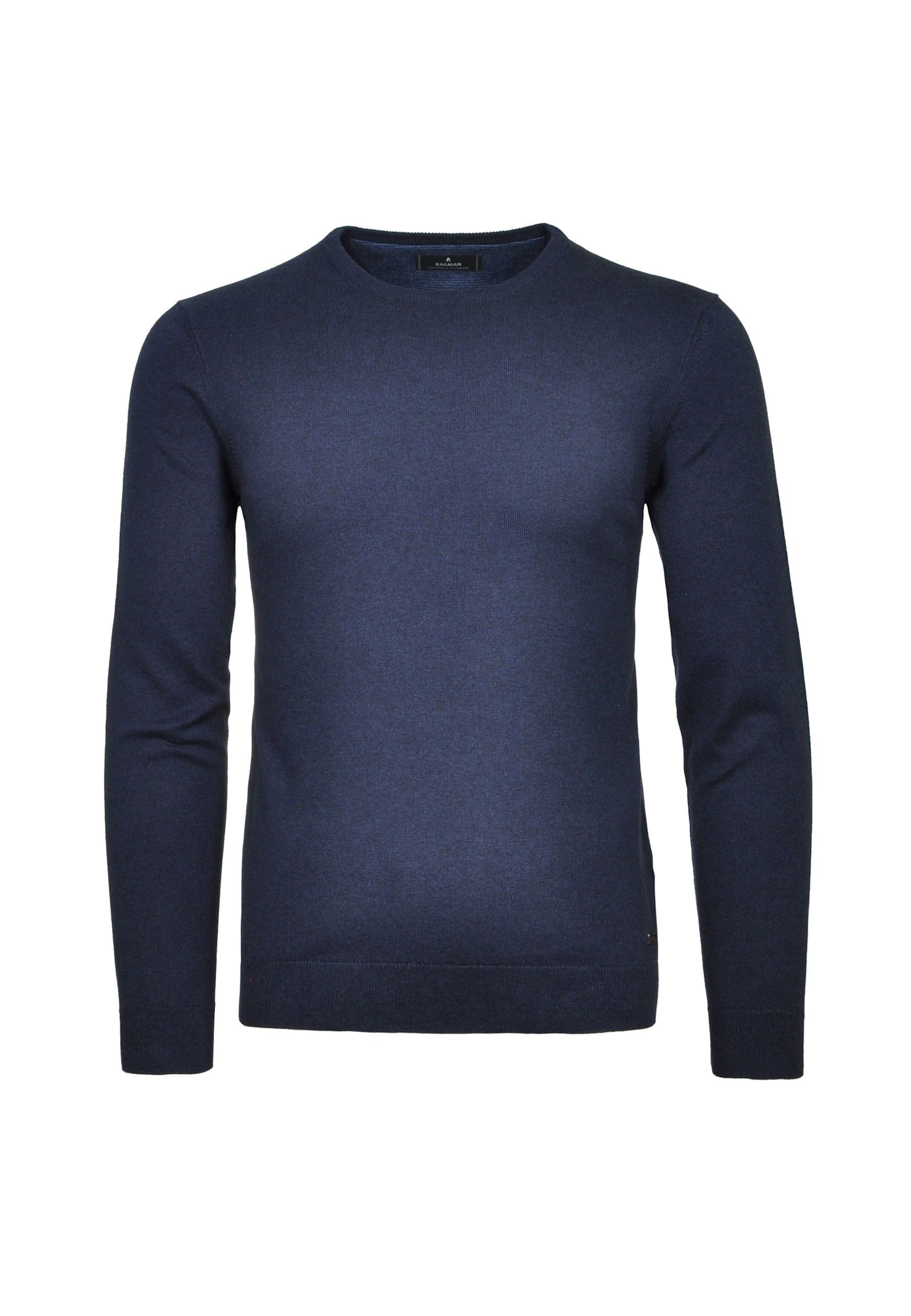 Ragman Pullover Strickpullover R-Neck 