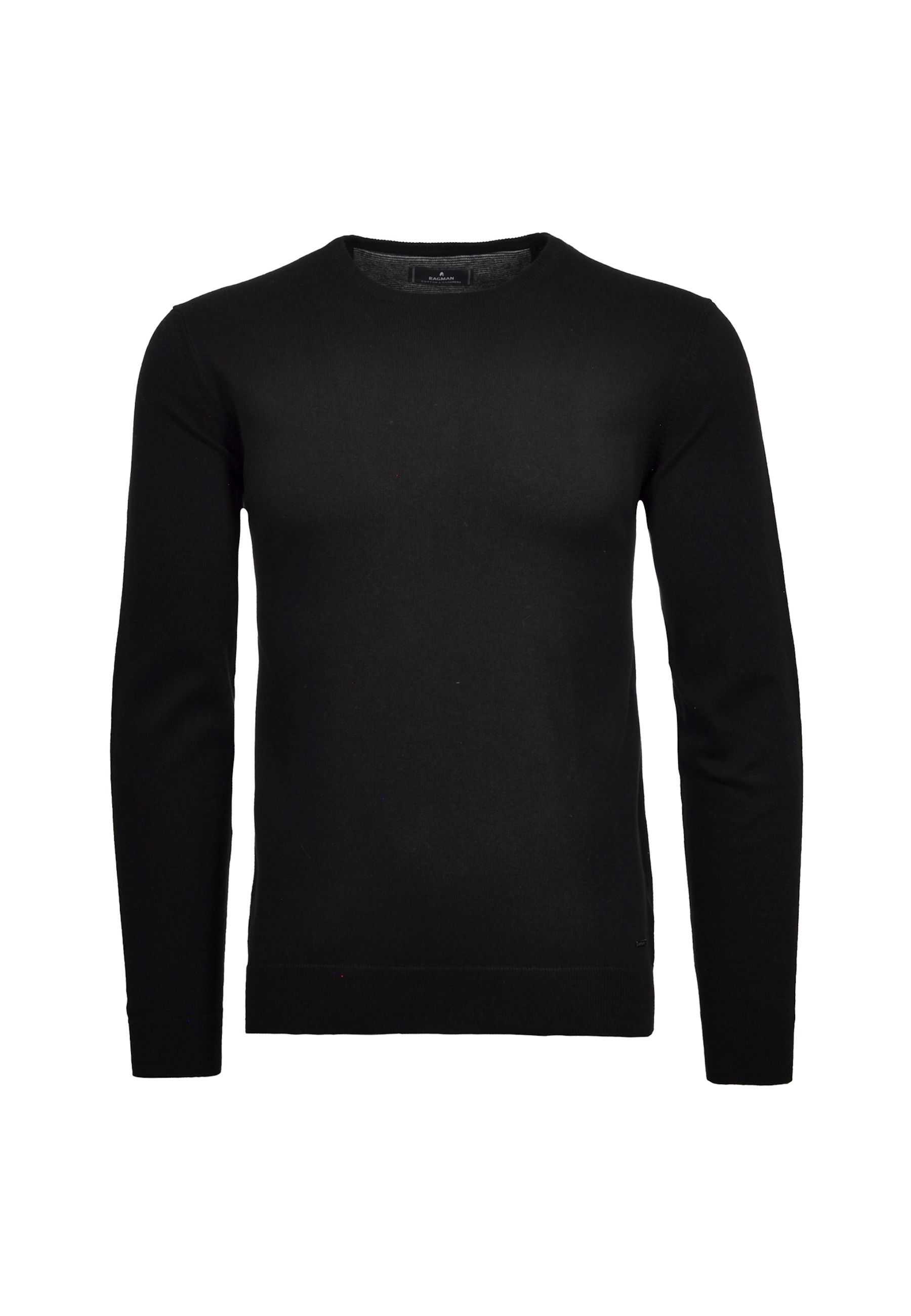 Ragman Pullover Strickpullover R-Neck 