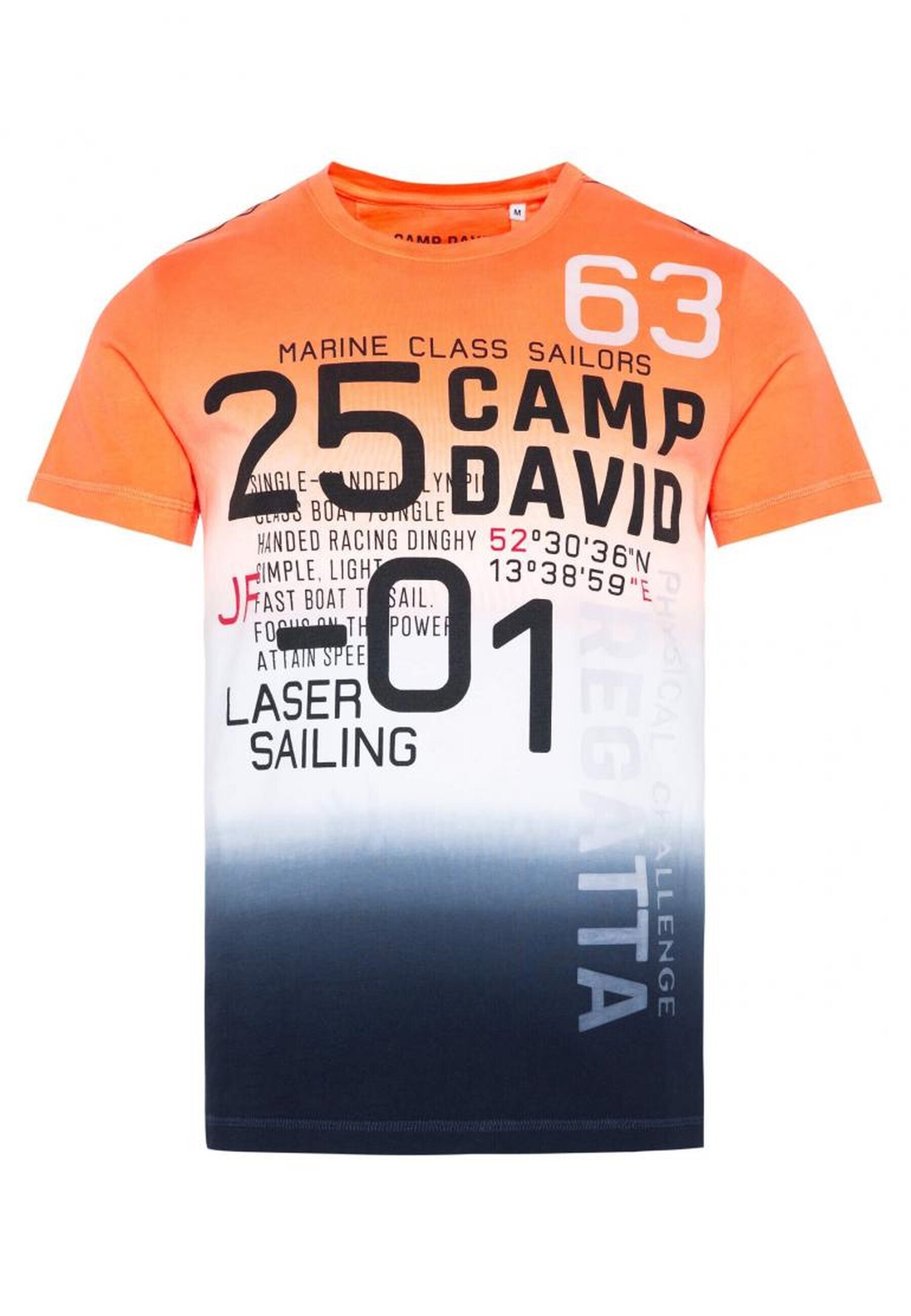Camp David T-Shirt Laser Sailing Kurzarmshirt 