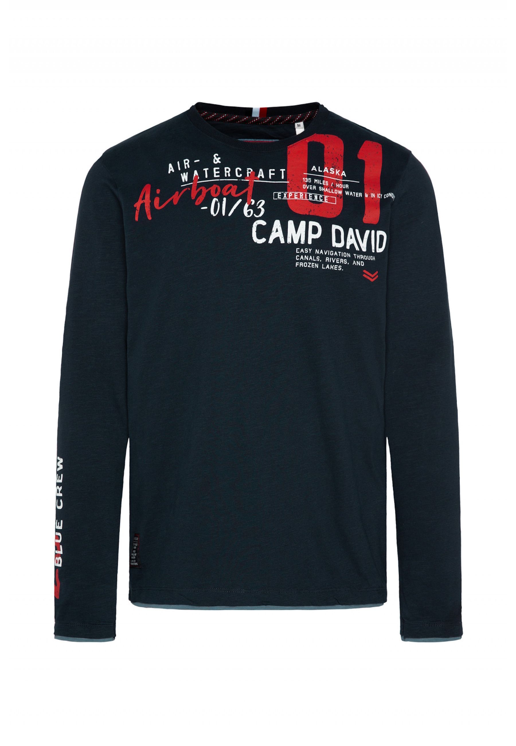 Camp David Longsleeve ALASKA ICE TOUR Langarmshirt 