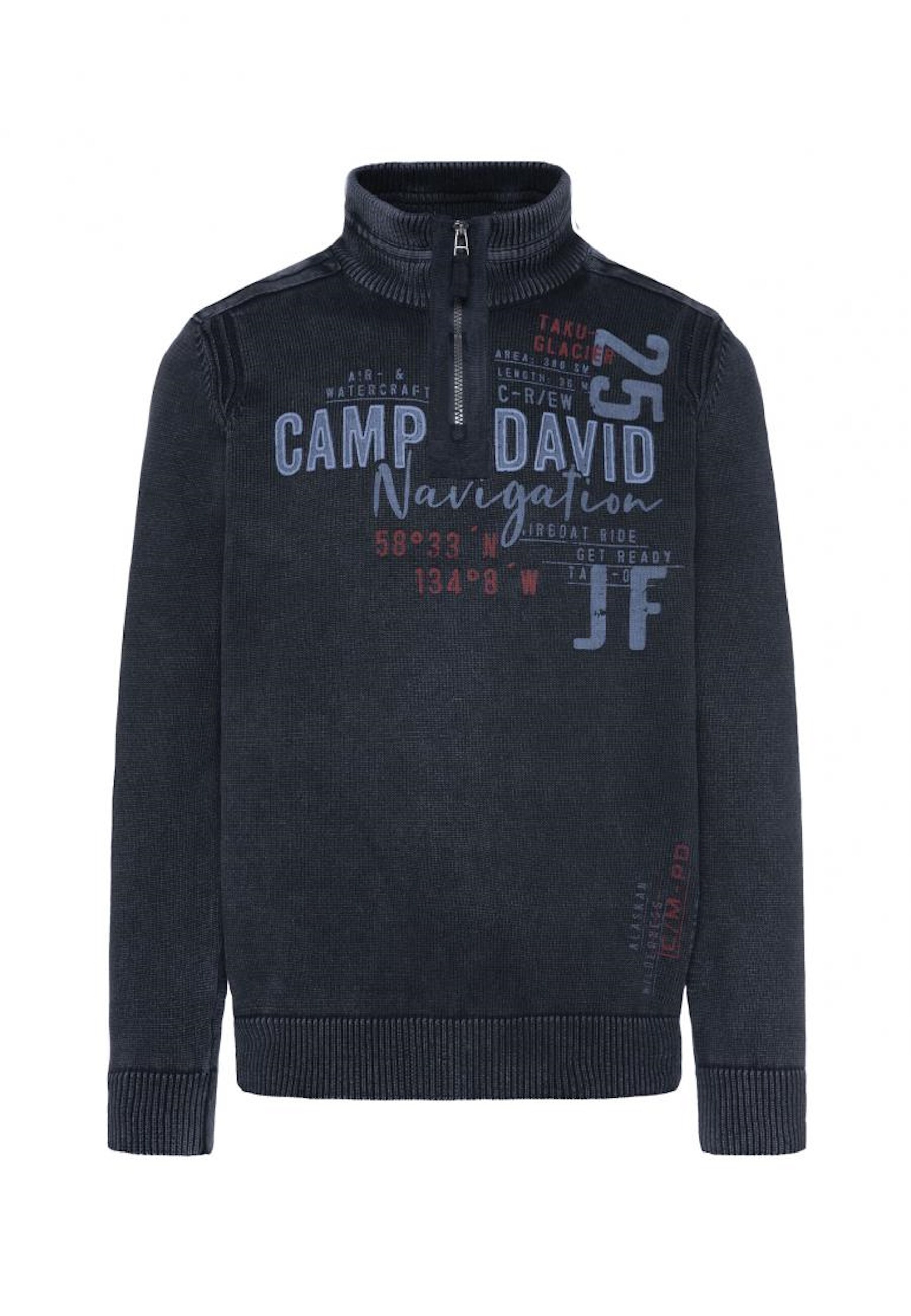 Camp David Pullover Strickpullover Troyer 