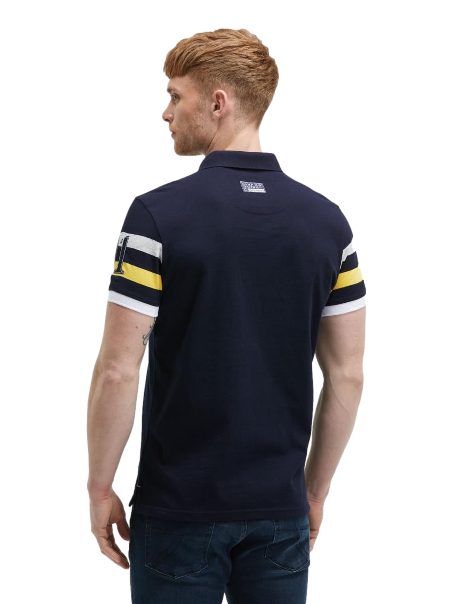 Camp David Poloshirt Airplane Tour I Kurzarmshirt mit Polokragen 