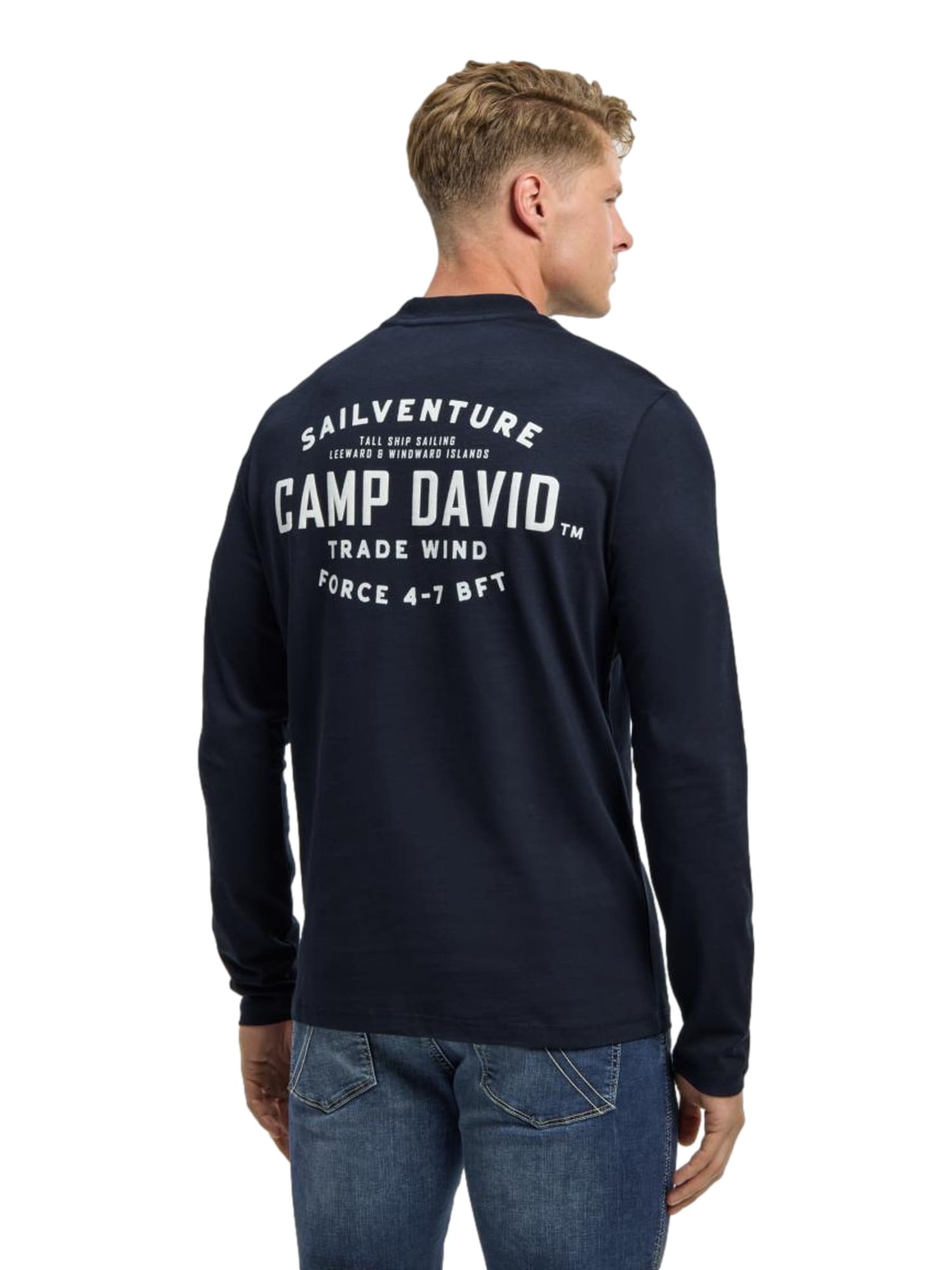 Camp David Langarmshirt Cabo Verde Longsleeve 