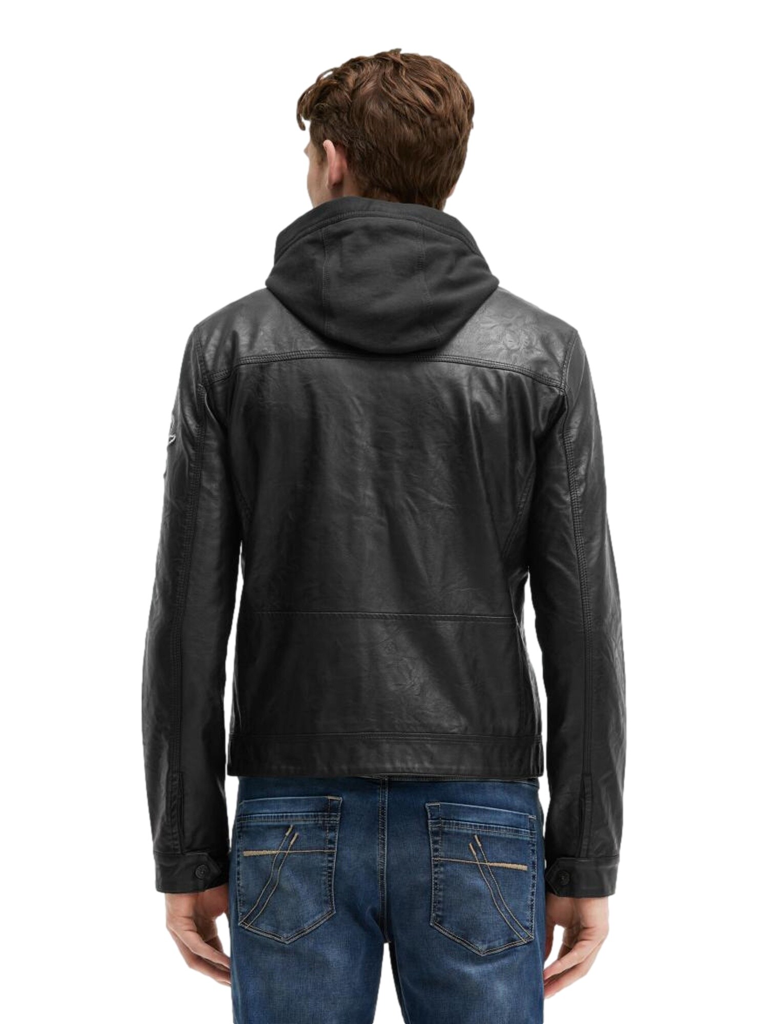 Camp David Jacke Riding The World II Kunstlederjacke 