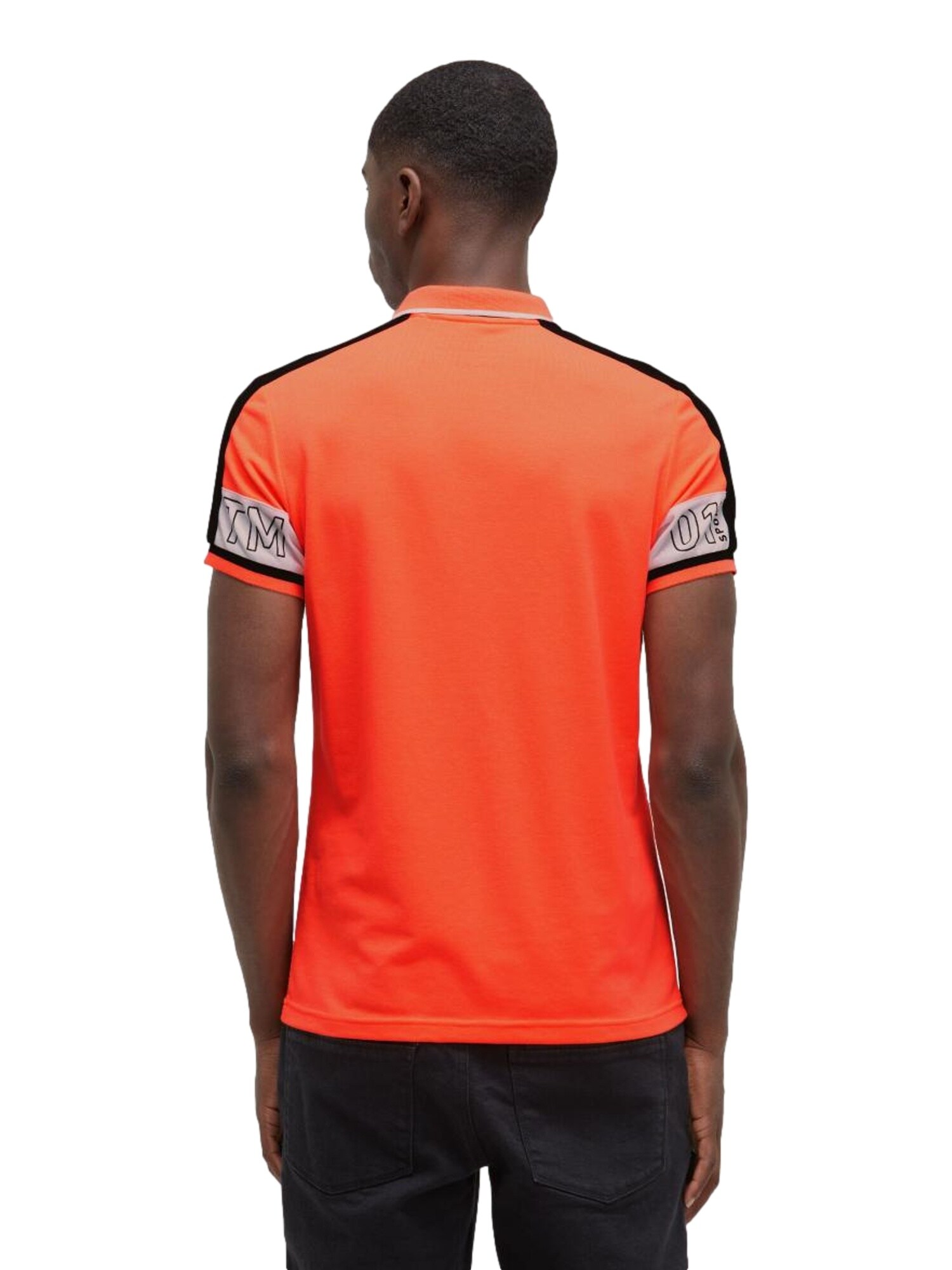 Camp David Poloshirt Keep Focused Kurzarmshirt mit Polokragen 